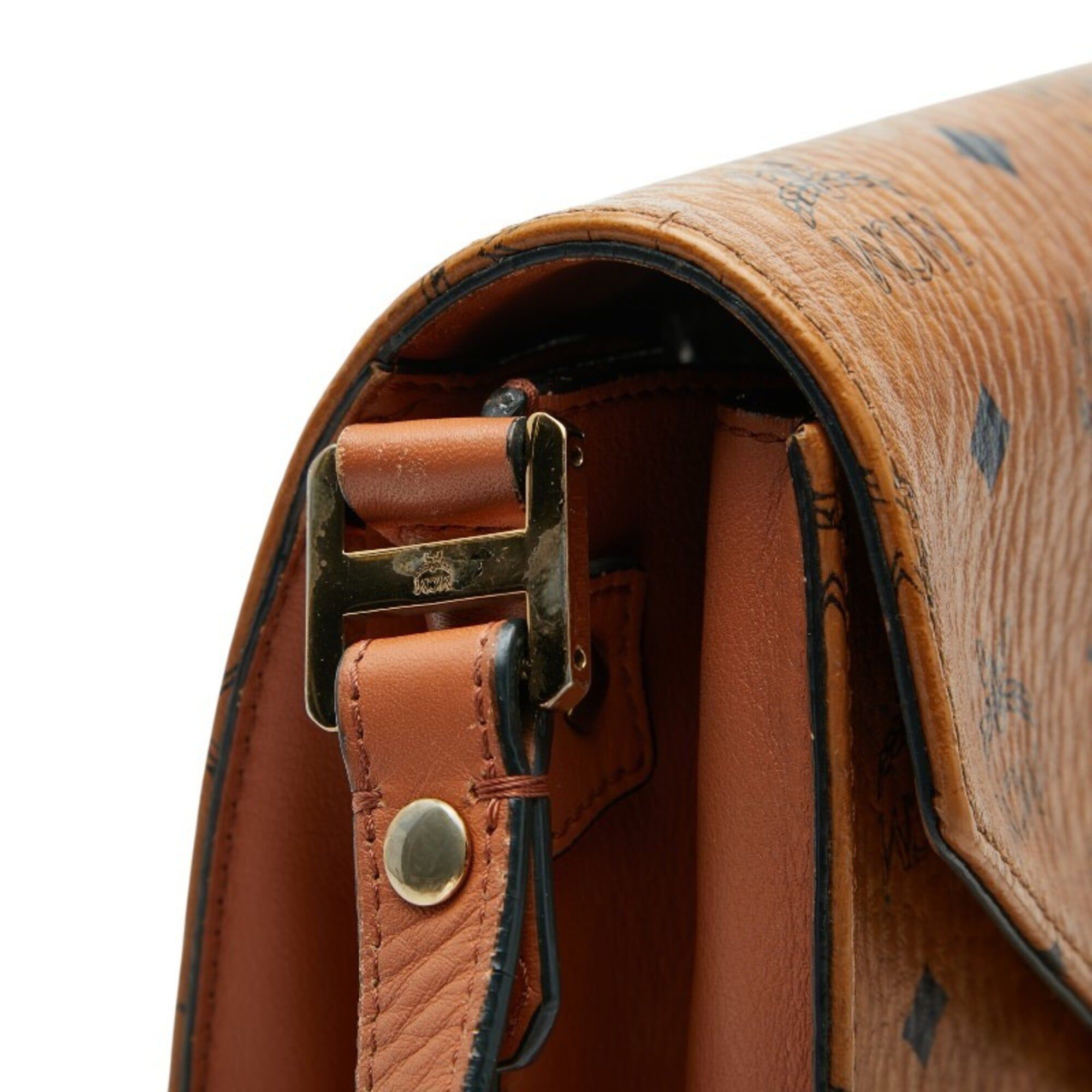 Pvc Leather Shoulder Bag (Pre-Owned) - MCM - Modalova