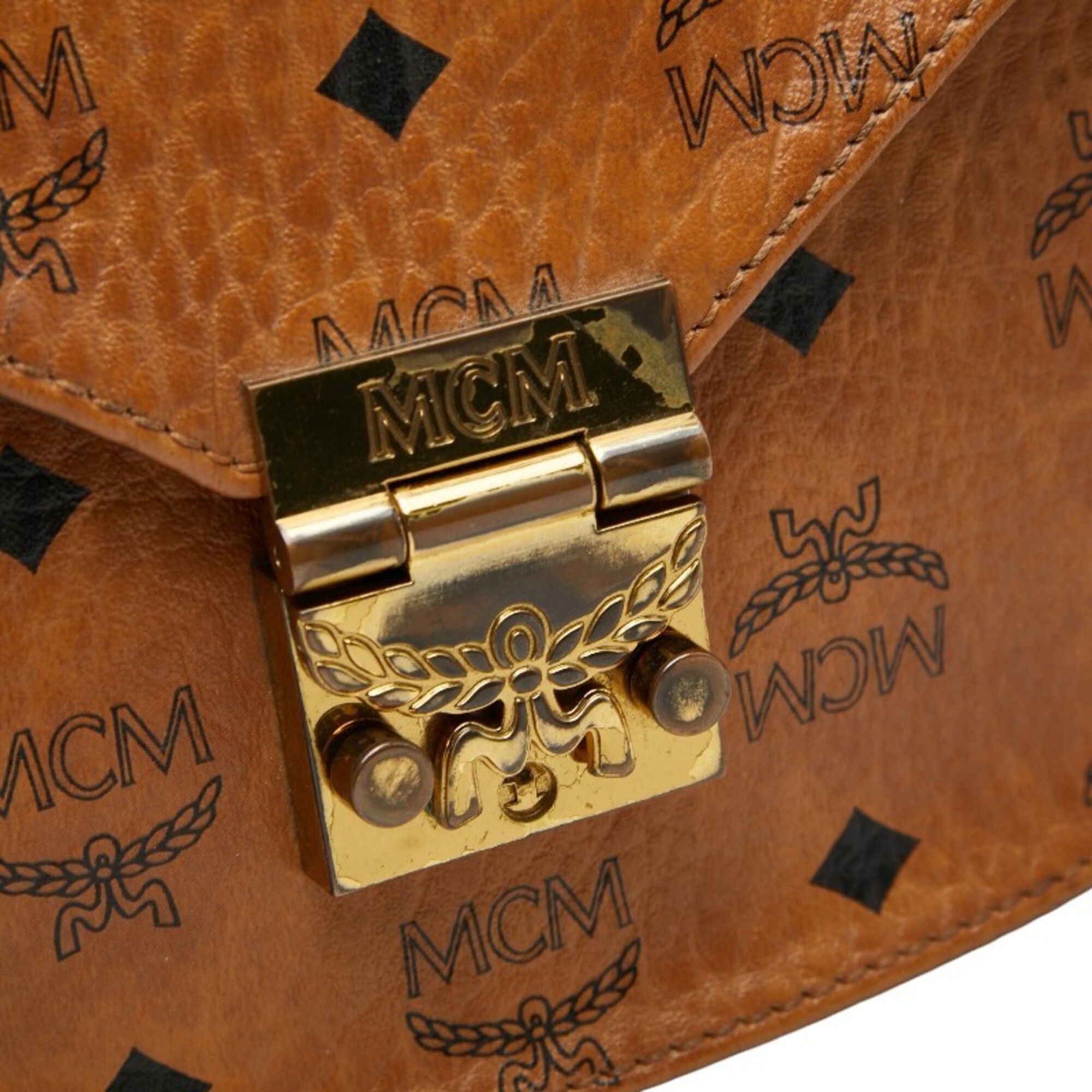 Pvc Leather Shoulder Bag (Pre-Owned) - MCM - Modalova