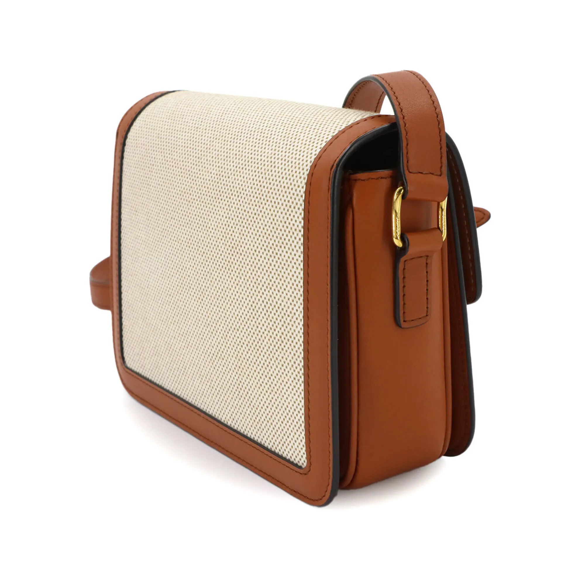 Canvas Leather Handbag Shoulder Bag (Pre-Owned) - Celine - Modalova