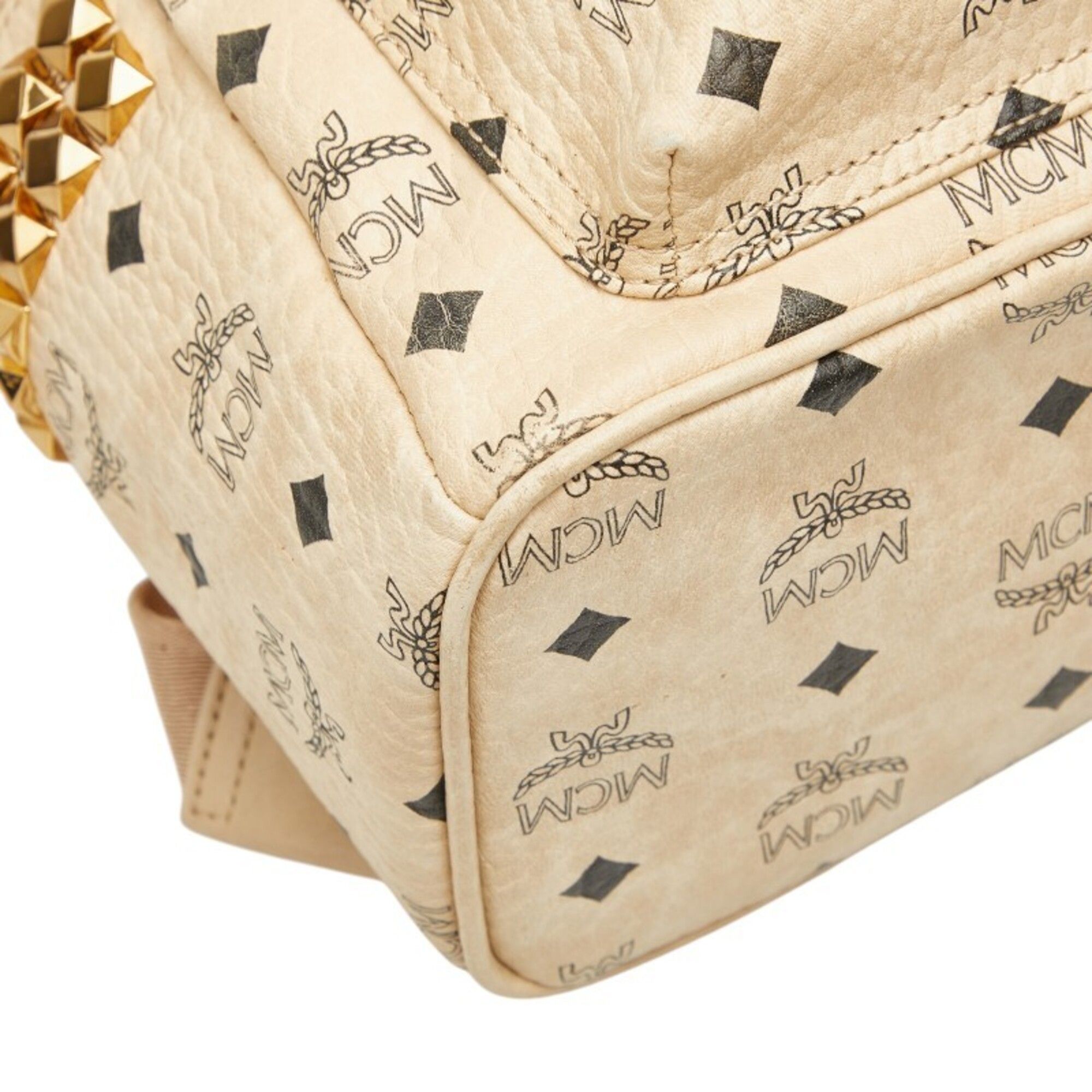 Mcm Beige Pvc Backpack (Pre-Owned) - MCM - Modalova