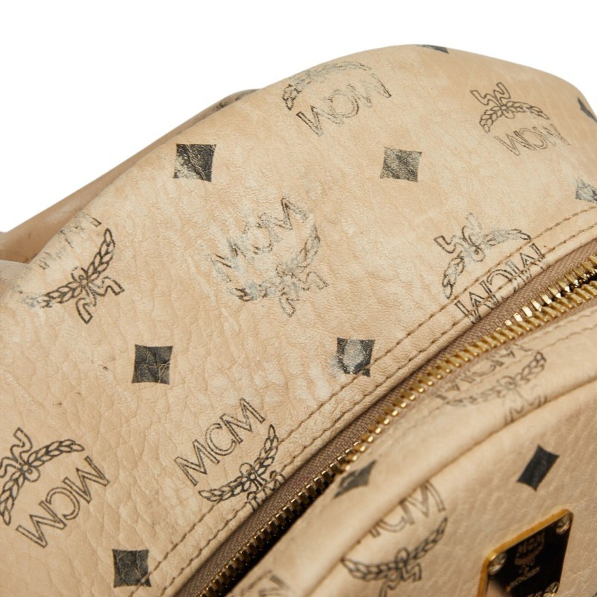 Mcm Beige Pvc Backpack (Pre-Owned) - MCM - Modalova