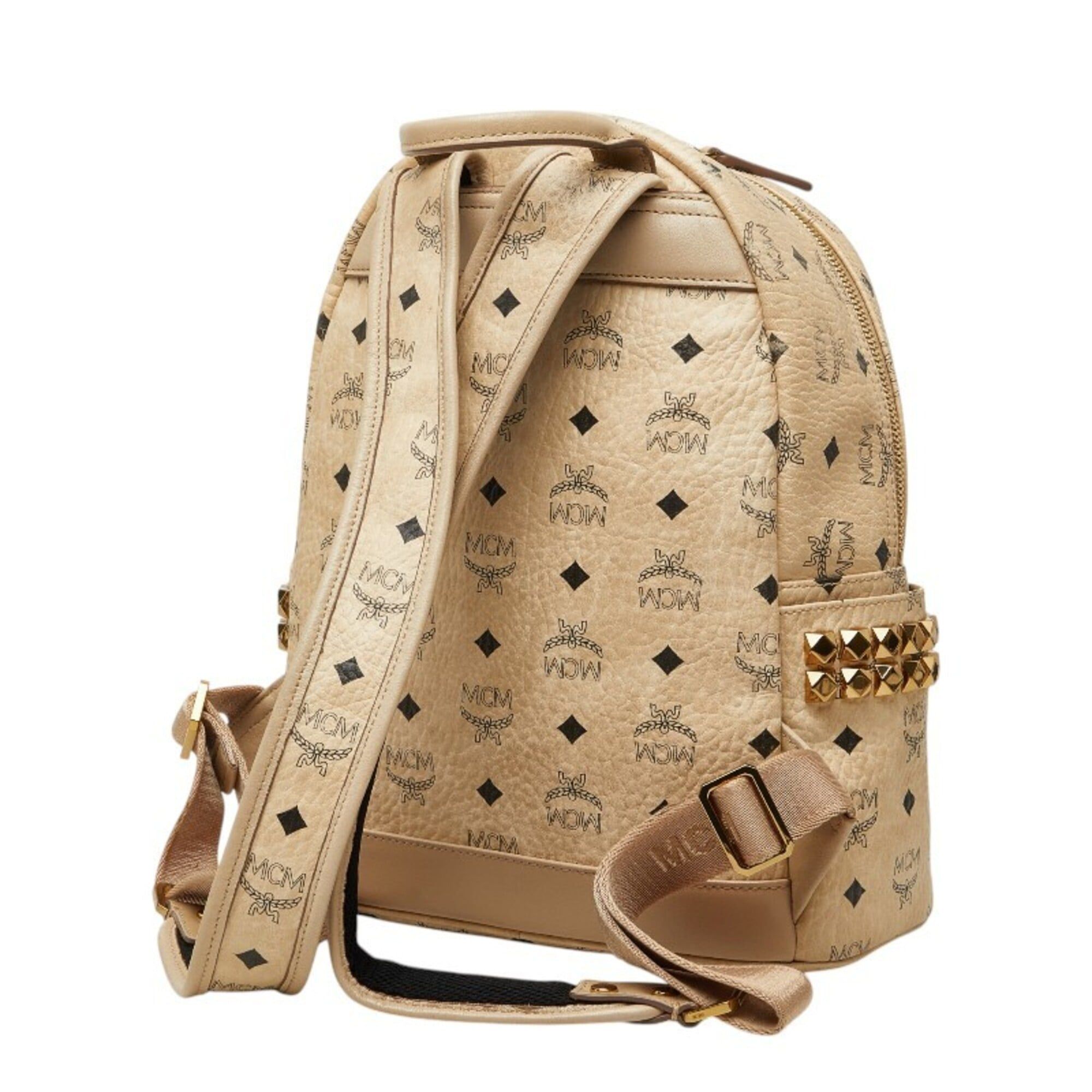 Mcm Beige Pvc Backpack (Pre-Owned) - MCM - Modalova