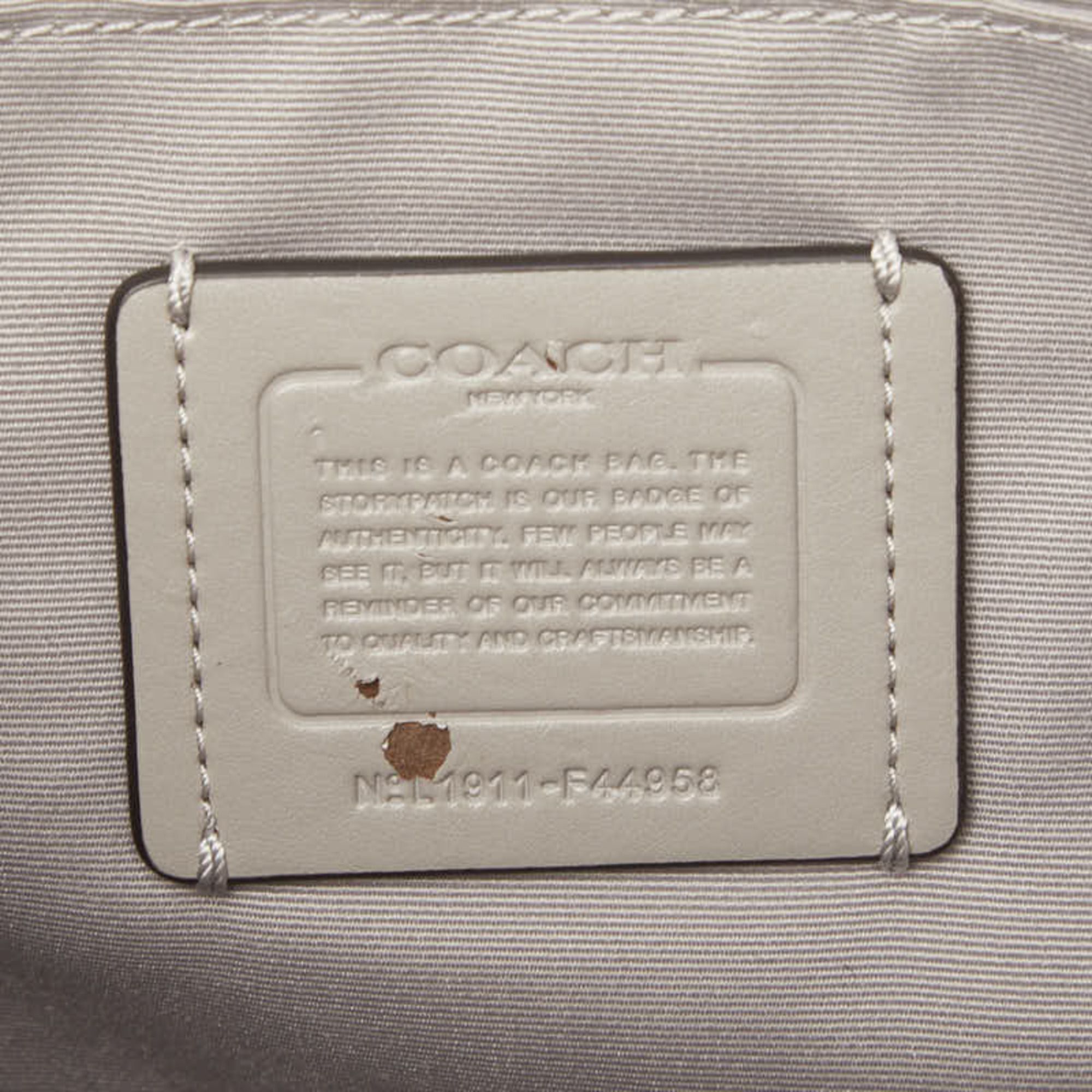 Leather Handbag Shoulder Bag (Pre-Owned) - Coach - Modalova