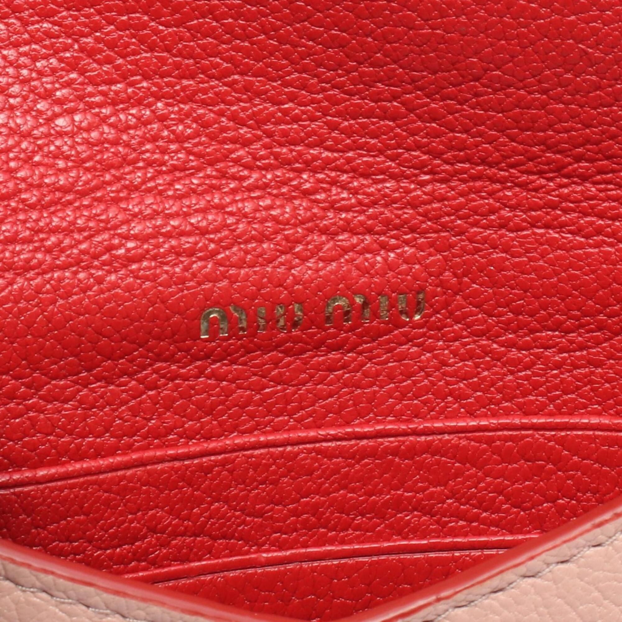 Leather Pouch (Pre-Owned) - Miu Miu - Modalova