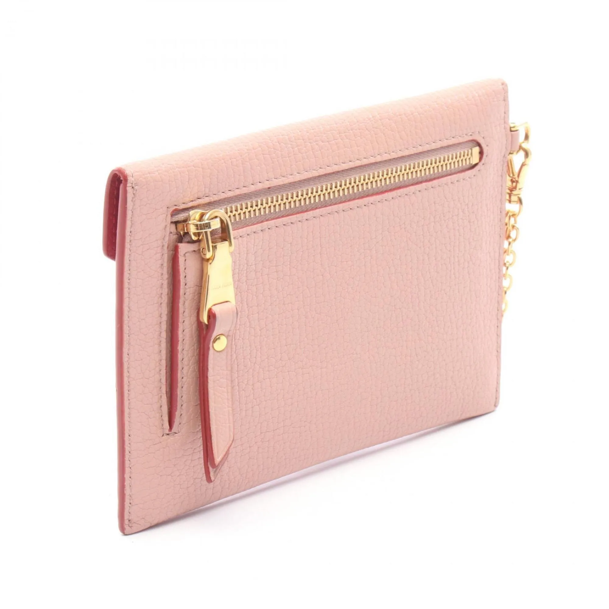 Leather Pouch (Pre-Owned) - Miu Miu - Modalova