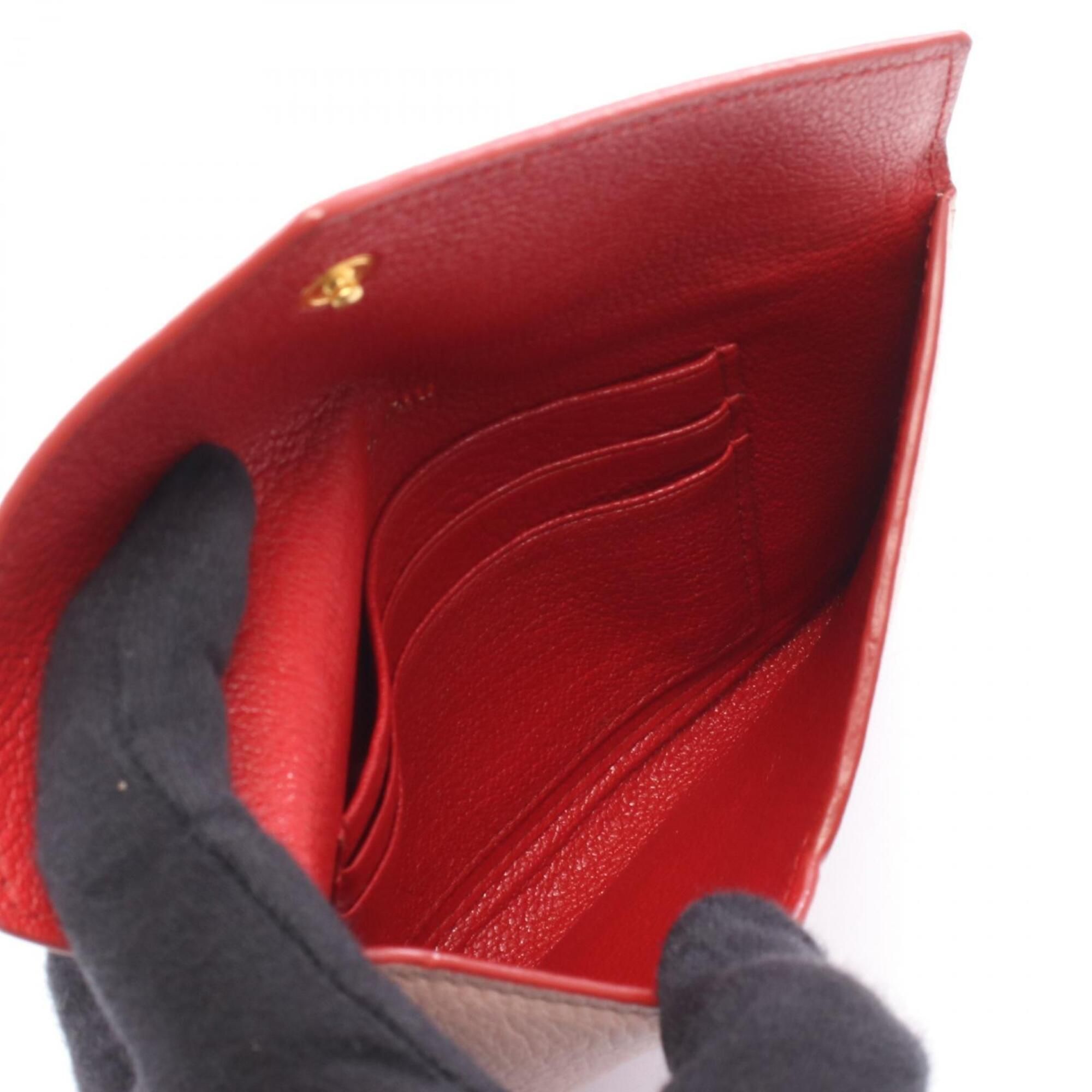 Leather Pouch (Pre-Owned) - Miu Miu - Modalova