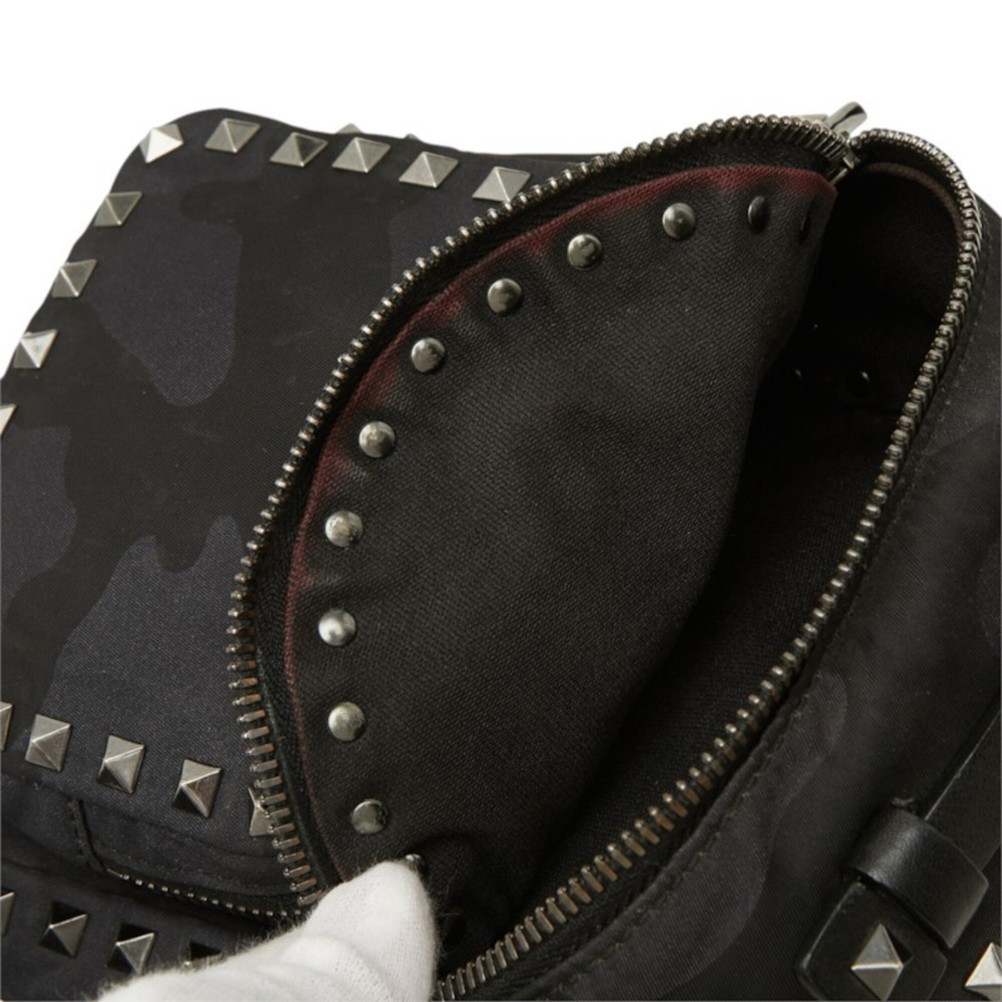 Leather Backpack (Pre-Owned) - Valentino - Modalova