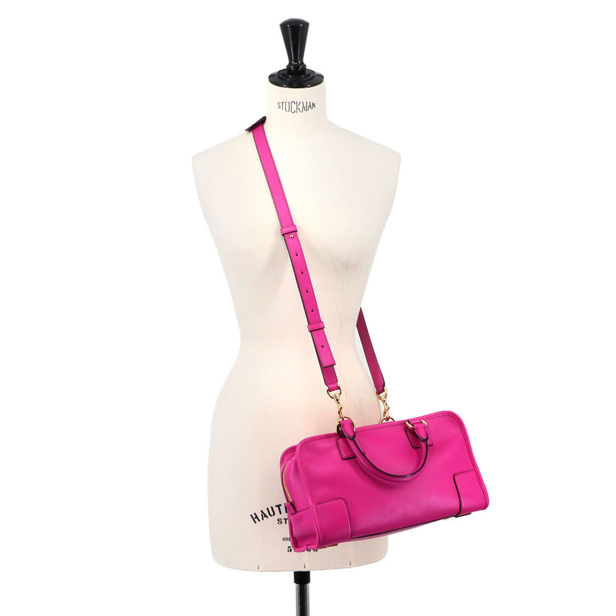 Leather Handbag (Pre-Owned) - Loewe - Modalova