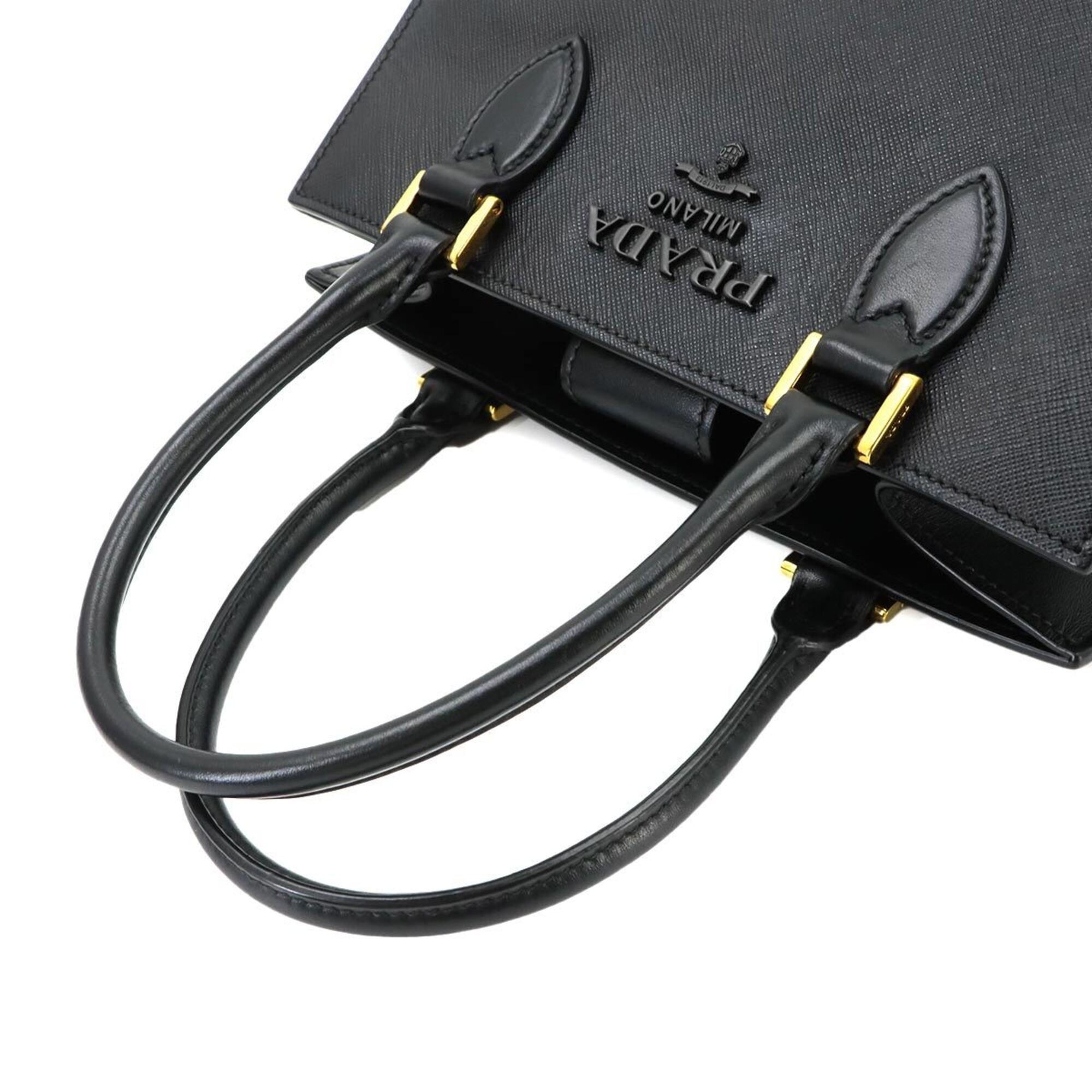 Leather Handbag (Pre-Owned) - Prada - Modalova