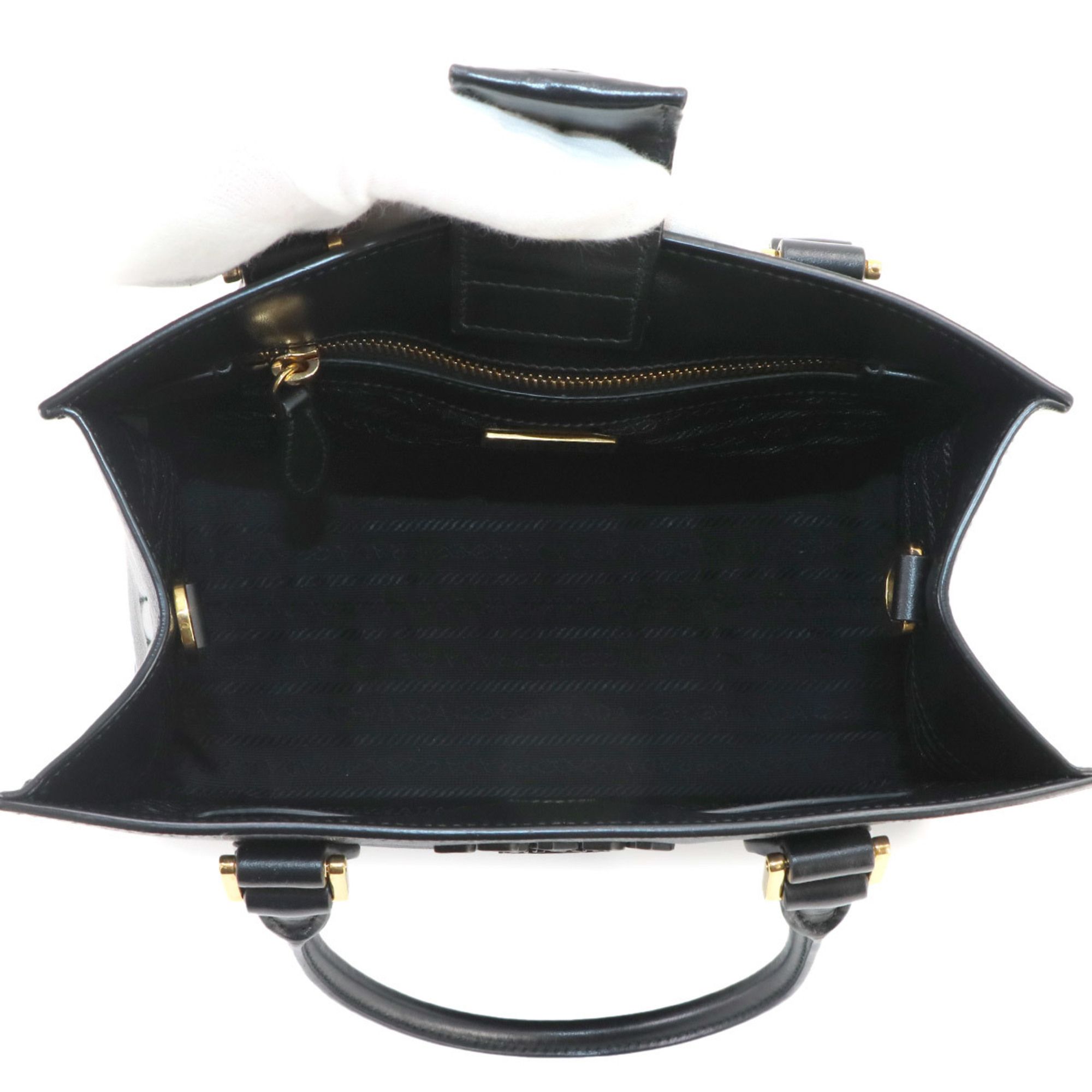 Leather Handbag (Pre-Owned) - Prada - Modalova