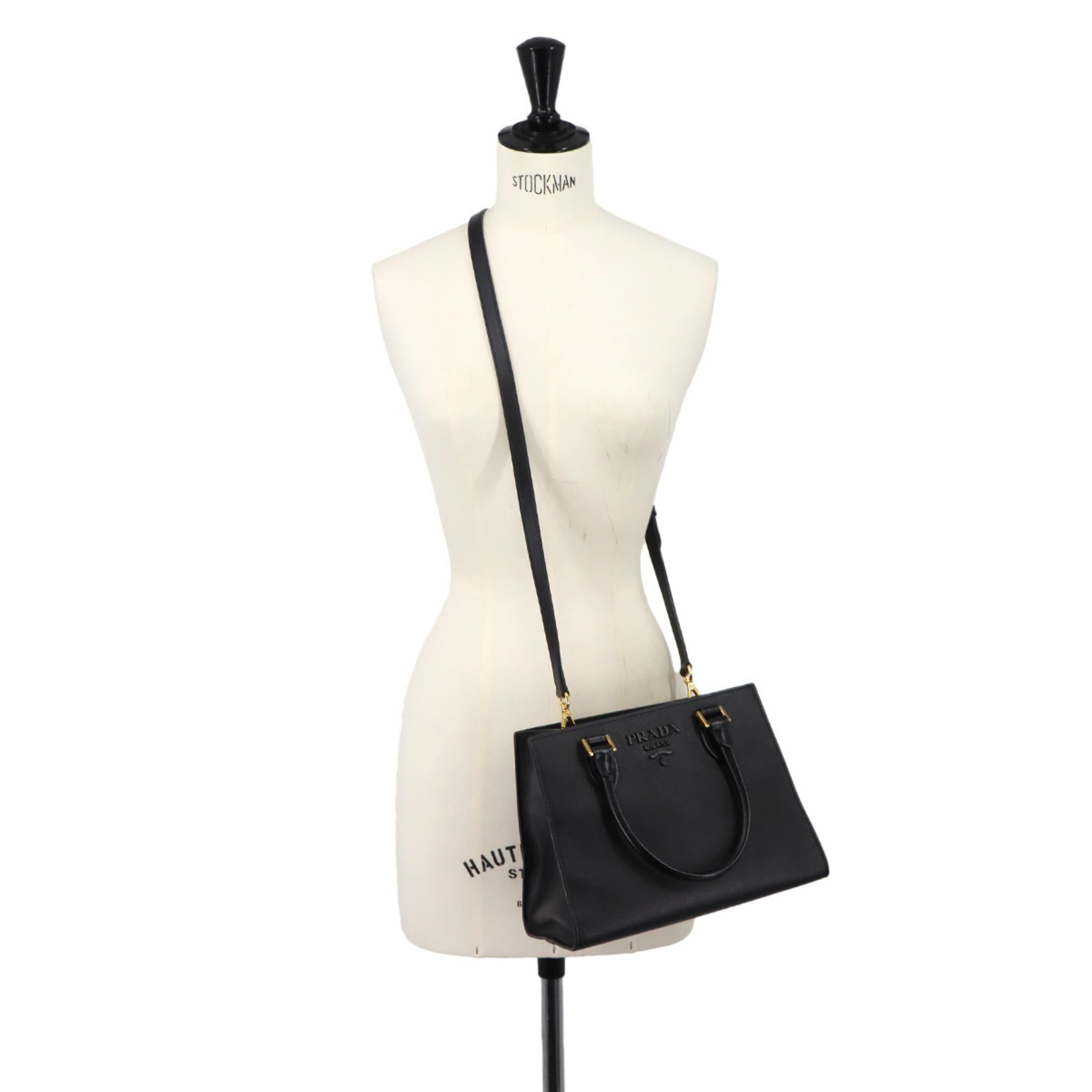 Leather Handbag (Pre-Owned) - Prada - Modalova