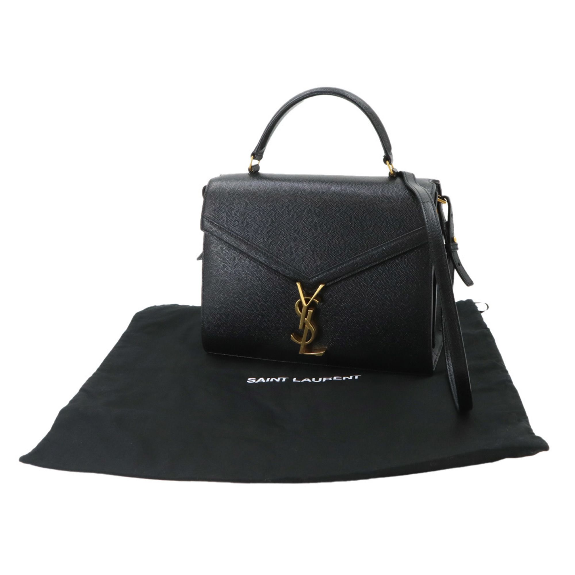 Leather Handbag (Pre-Owned) - Saint Laurent - Modalova