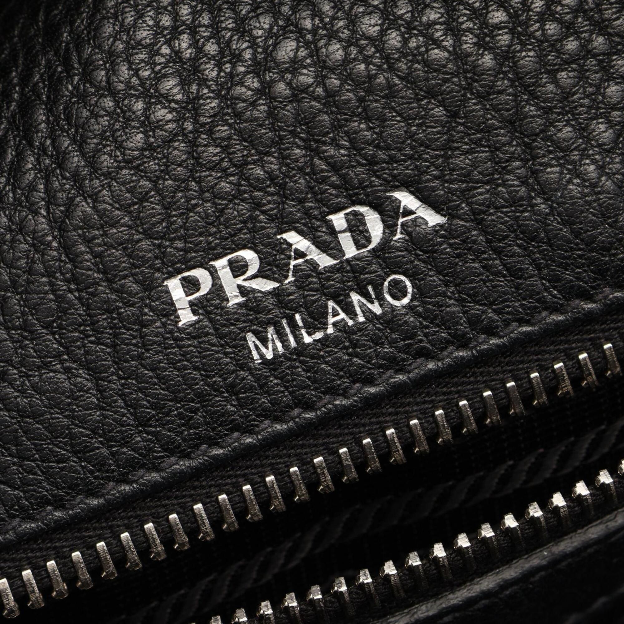 Leather Handbag (Pre-Owned) - Prada - Modalova