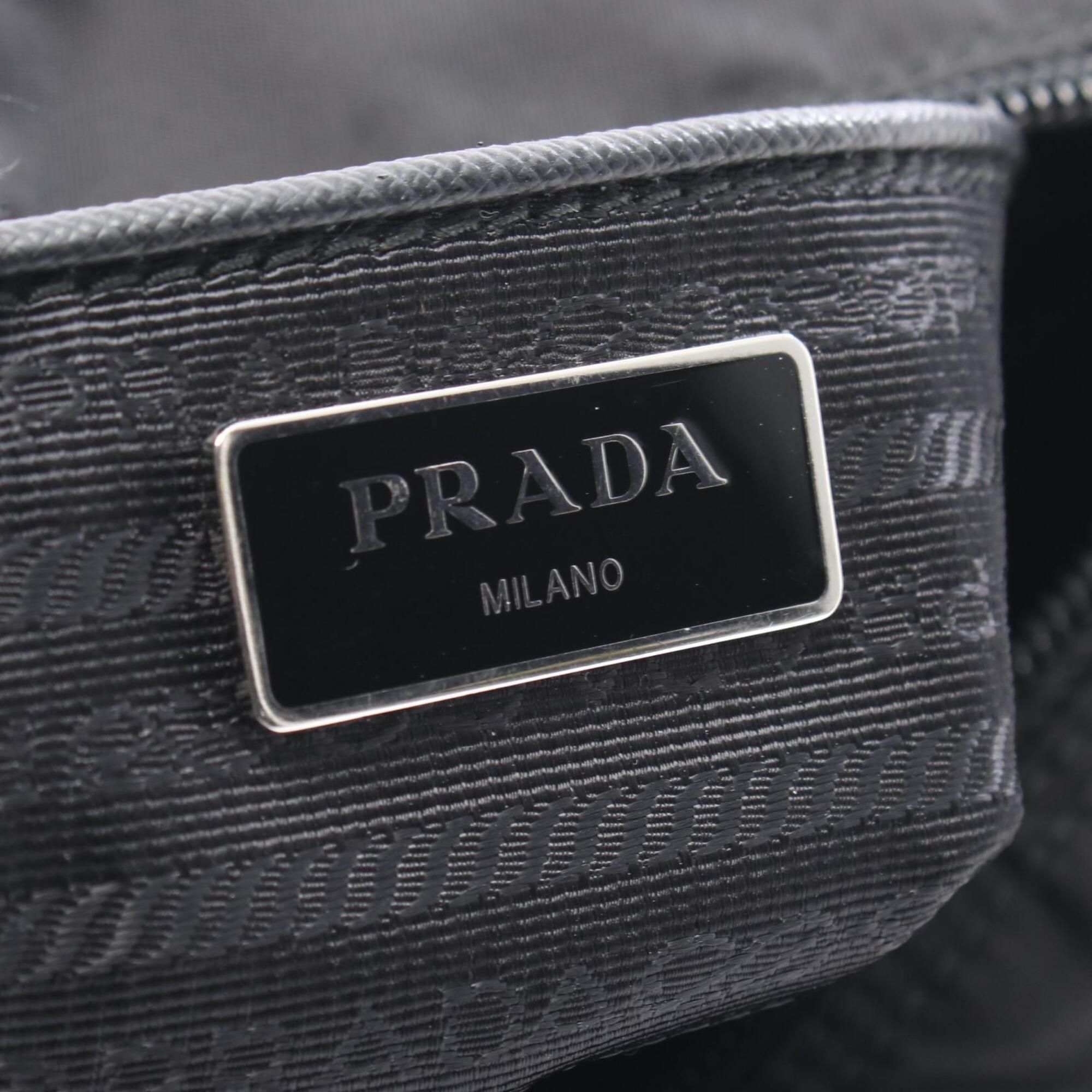 Nylon Leather Handbag Shoulder Bag (Pre-Owned) - Prada - Modalova