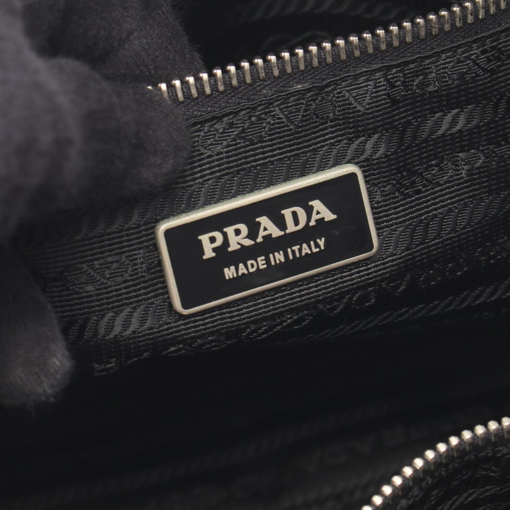 Nylon Leather Handbag (Pre-Owned) - Prada - Modalova