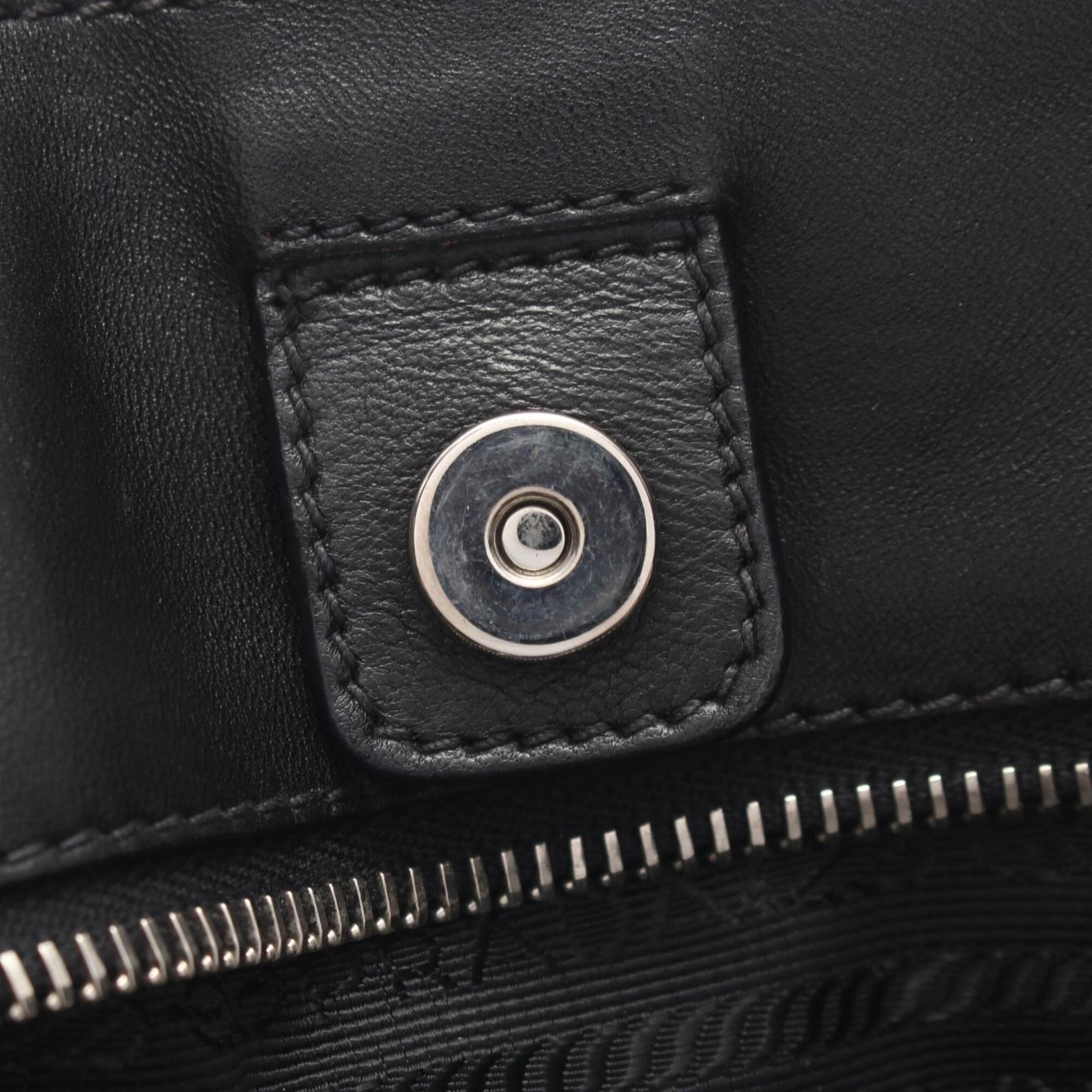 Nylon Leather Handbag (Pre-Owned) - Prada - Modalova