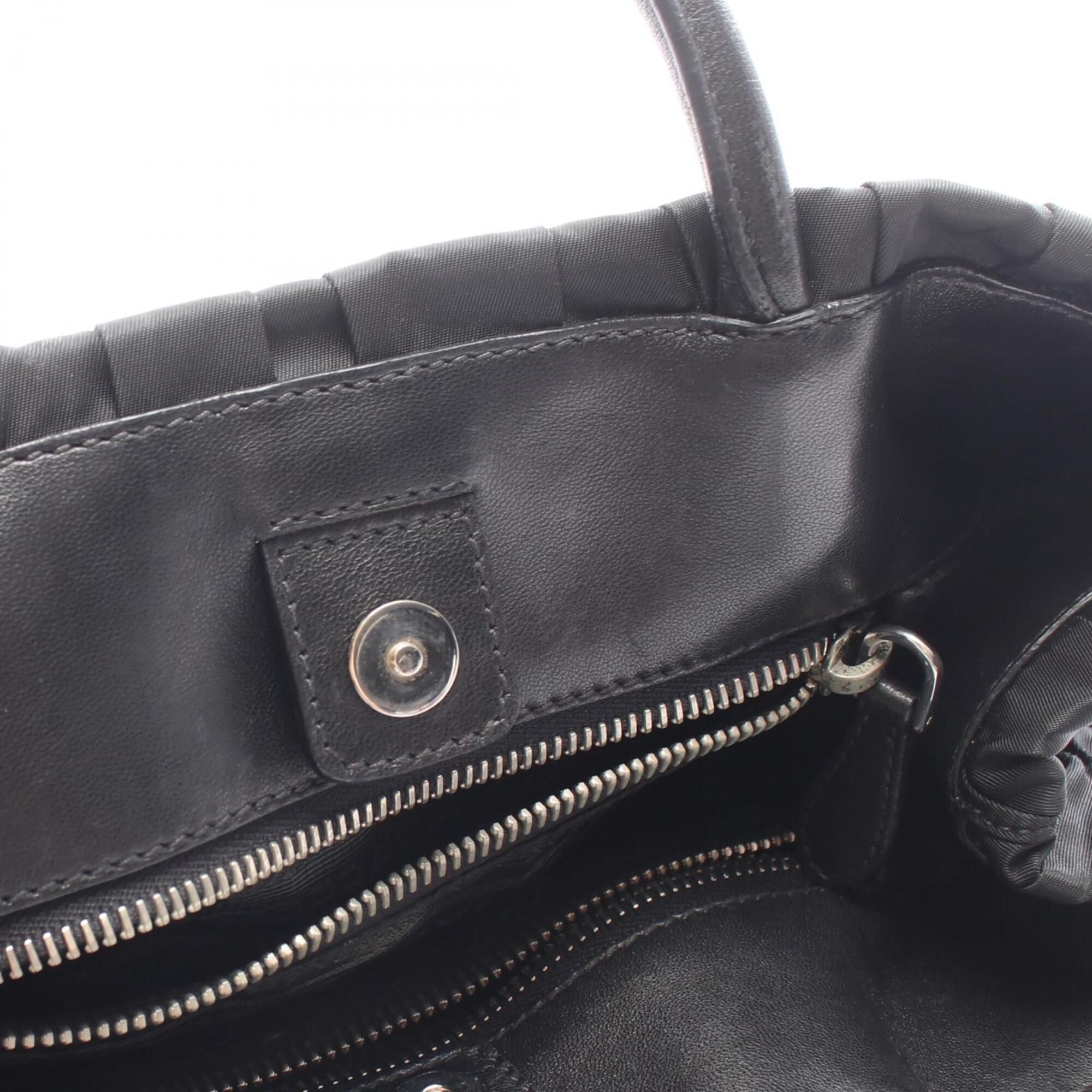 Nylon Leather Handbag (Pre-Owned) - Prada - Modalova