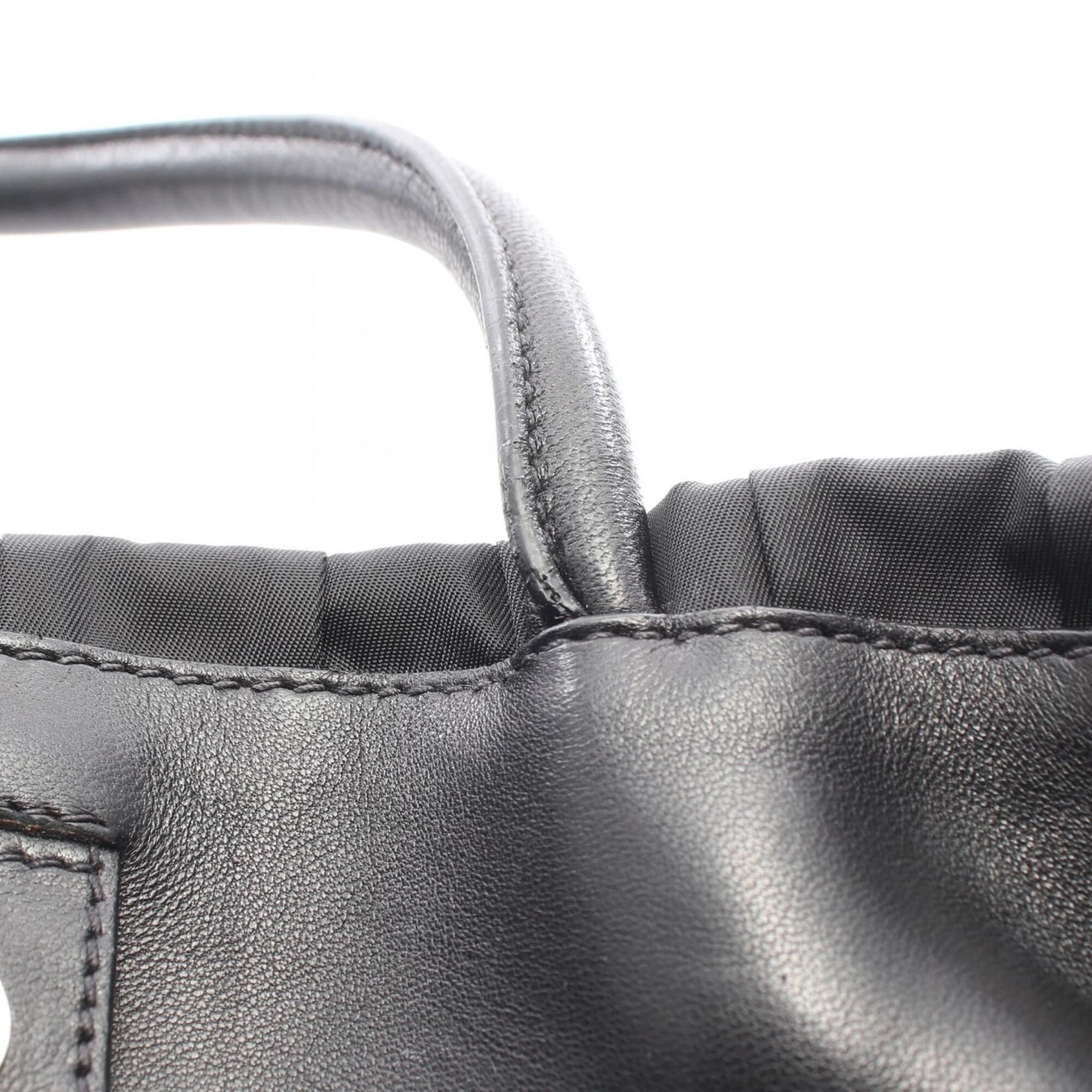 Nylon Leather Handbag (Pre-Owned) - Prada - Modalova