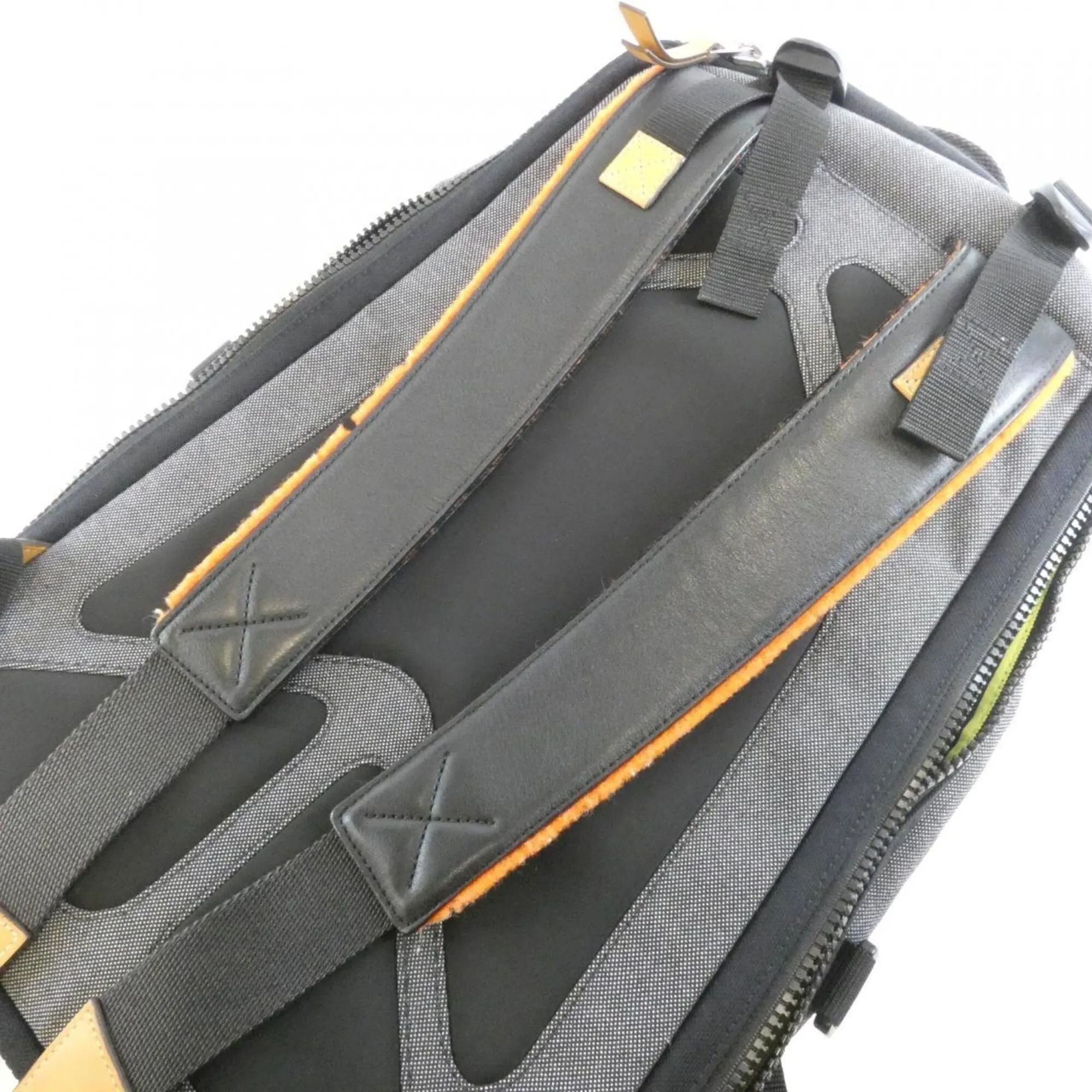 Canvas Leather Backpack (Pre-Owned) - Loewe - Modalova