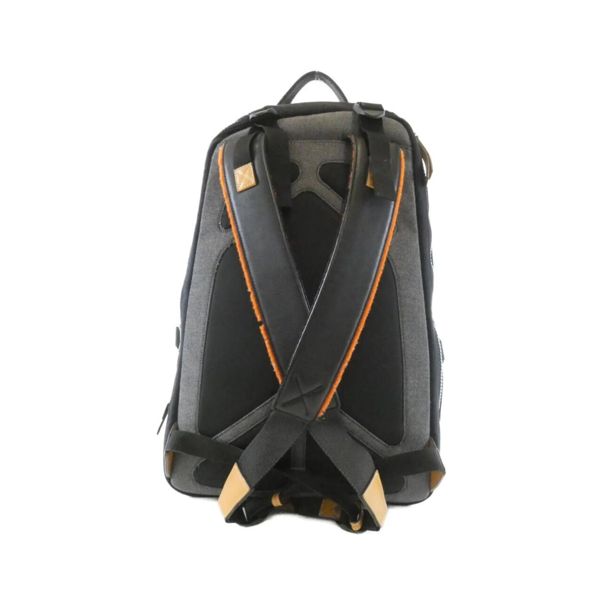Canvas Leather Backpack (Pre-Owned) - Loewe - Modalova