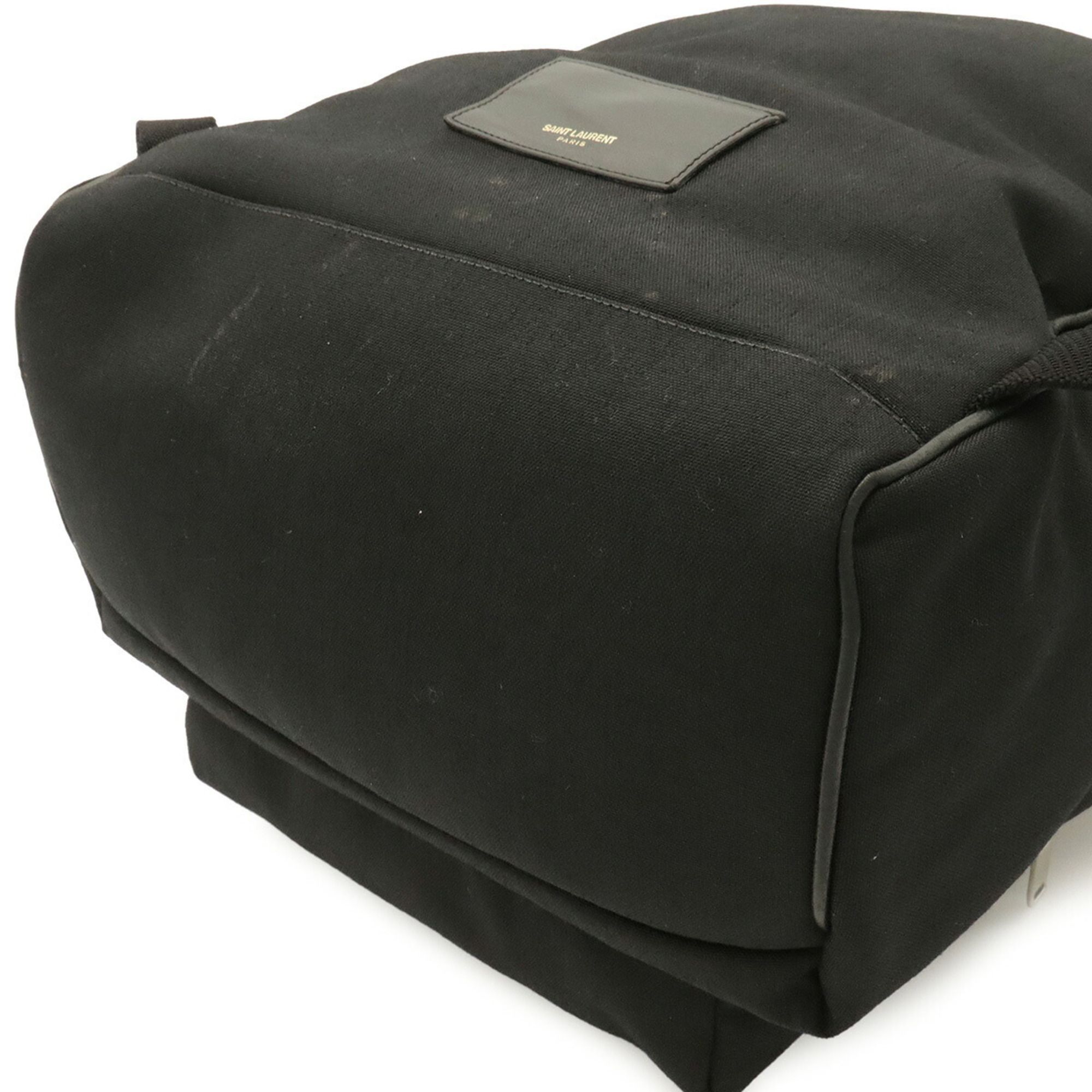 Canvas Leather Backpack (Pre-Owned) - Yves Saint Laurent - Modalova