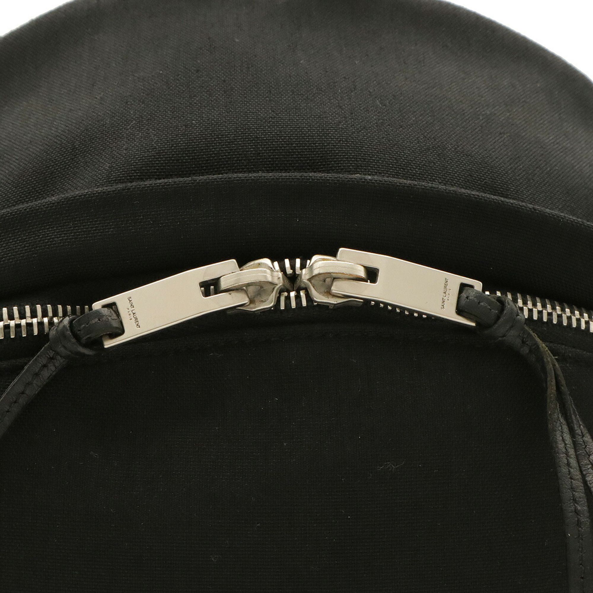 Canvas Leather Backpack (Pre-Owned) - Yves Saint Laurent - Modalova