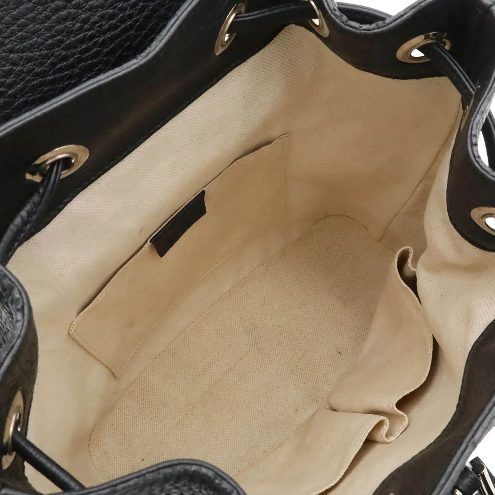 Bamboo Leather Backpack Shoulder Bag (Pre-Owned) - Gucci - Modalova
