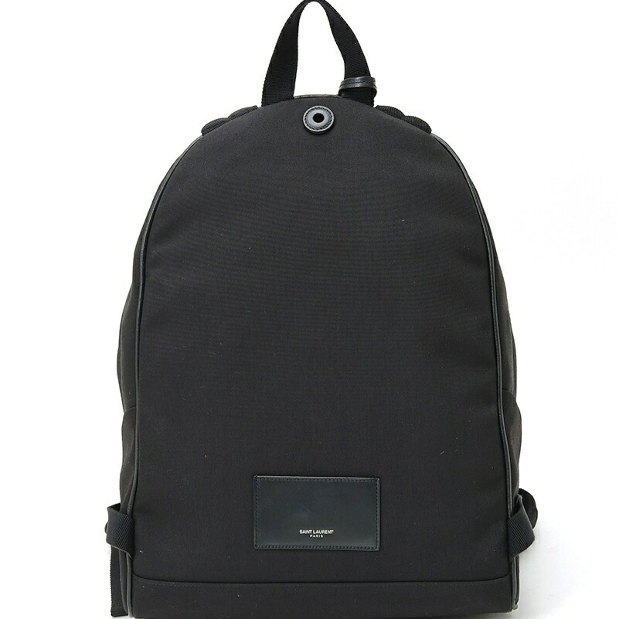 Canvas Leather Backpack (Pre-Owned) - Saint Laurent - Modalova