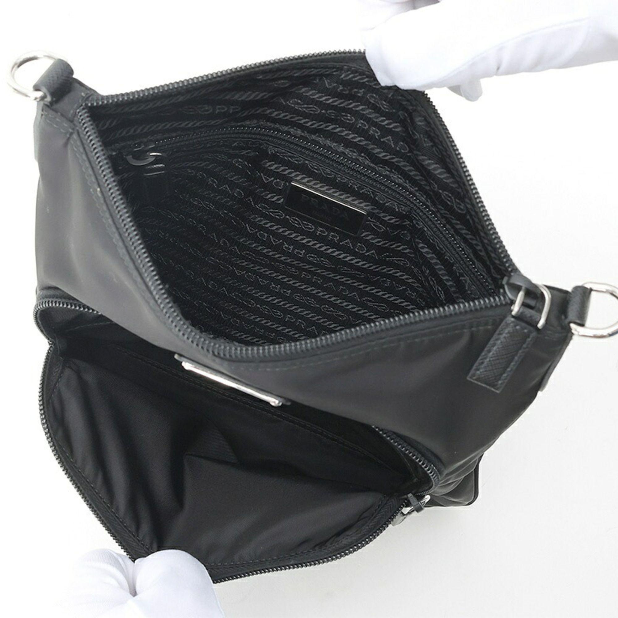 Fabric Shoulder Bag (Pre-Owned) - Prada - Modalova