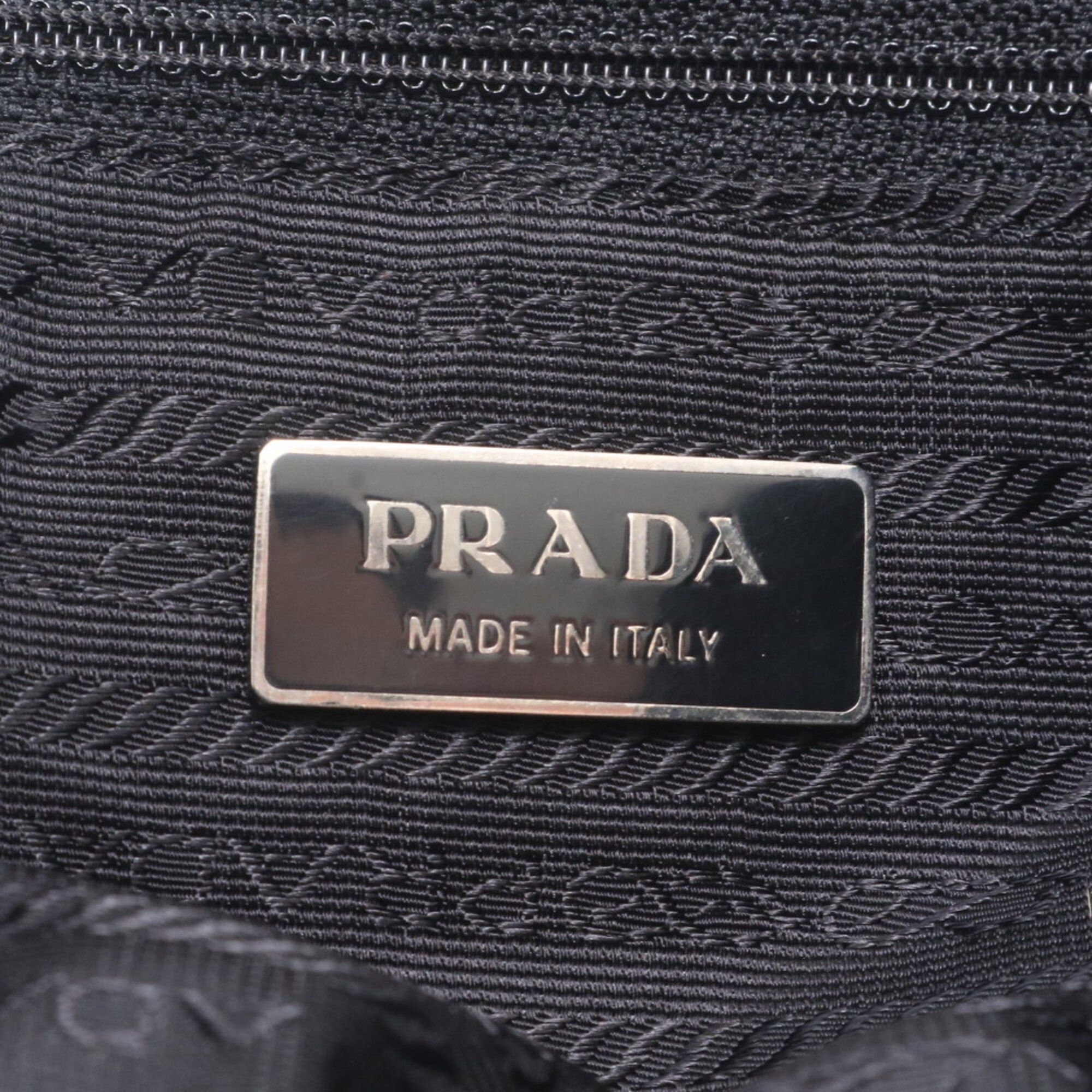 Leather Nylon Backpack (Pre-Owned) - Prada - Modalova