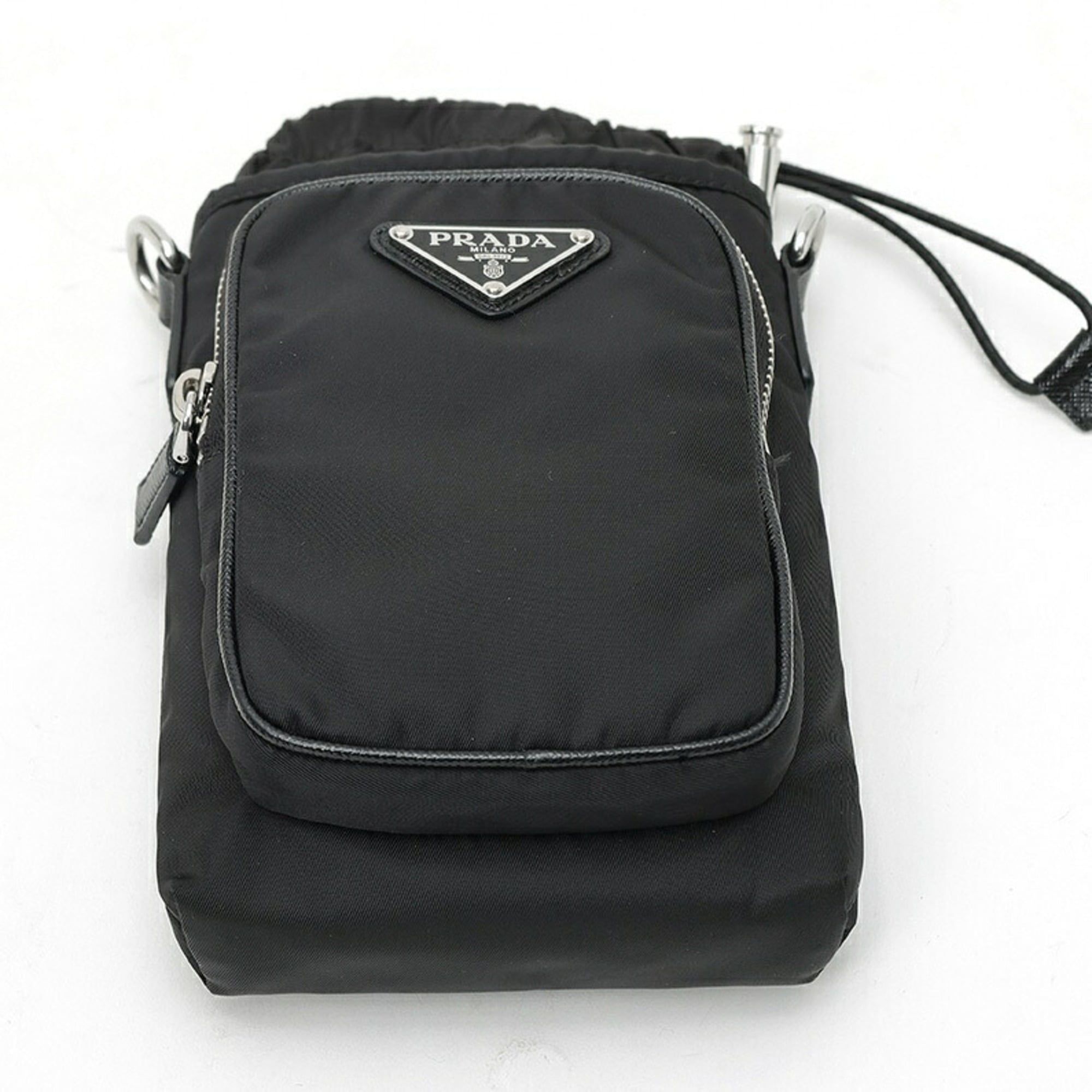 Fabric Pouch Shoulder Bag (Pre-Owned) - Prada - Modalova