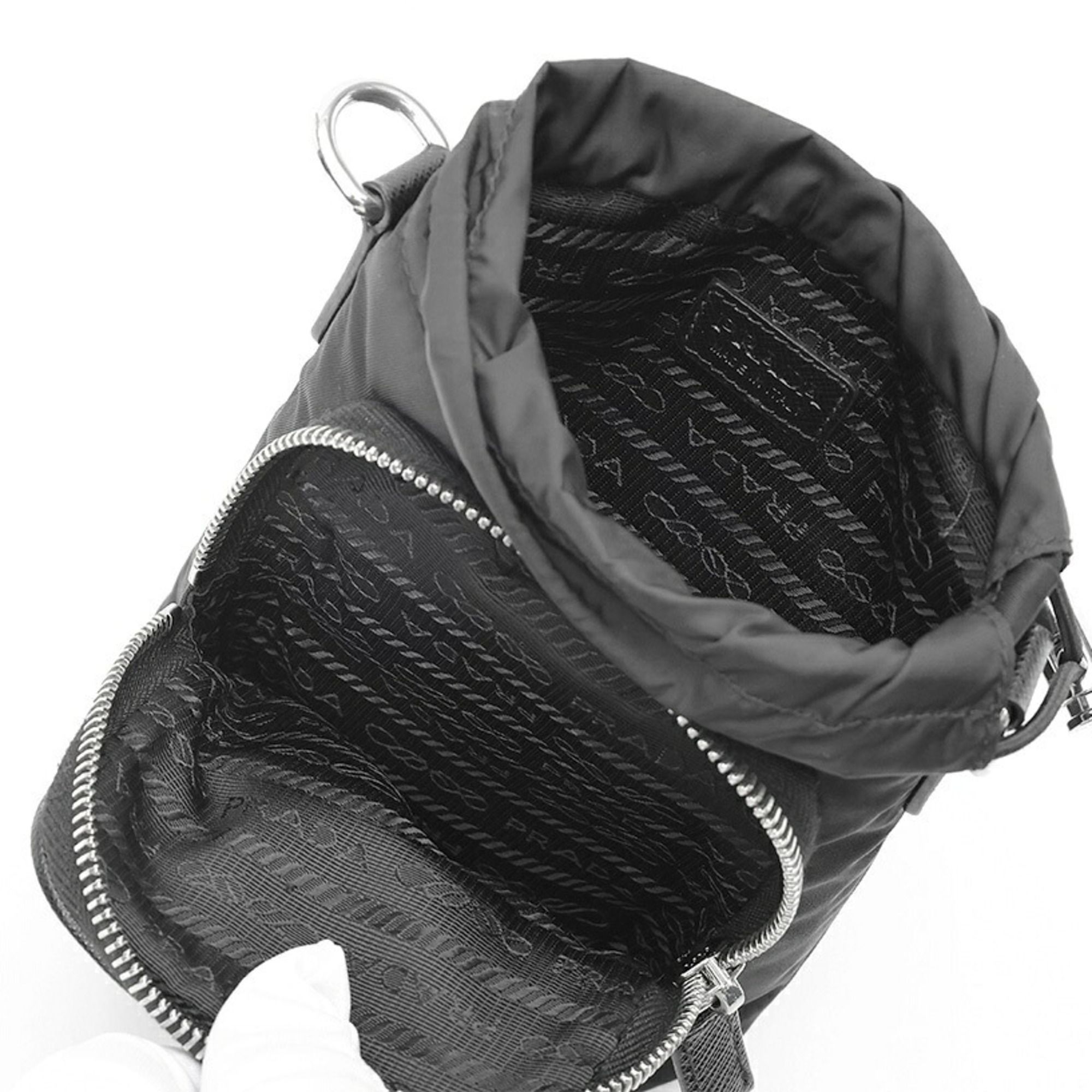 Fabric Pouch Shoulder Bag (Pre-Owned) - Prada - Modalova