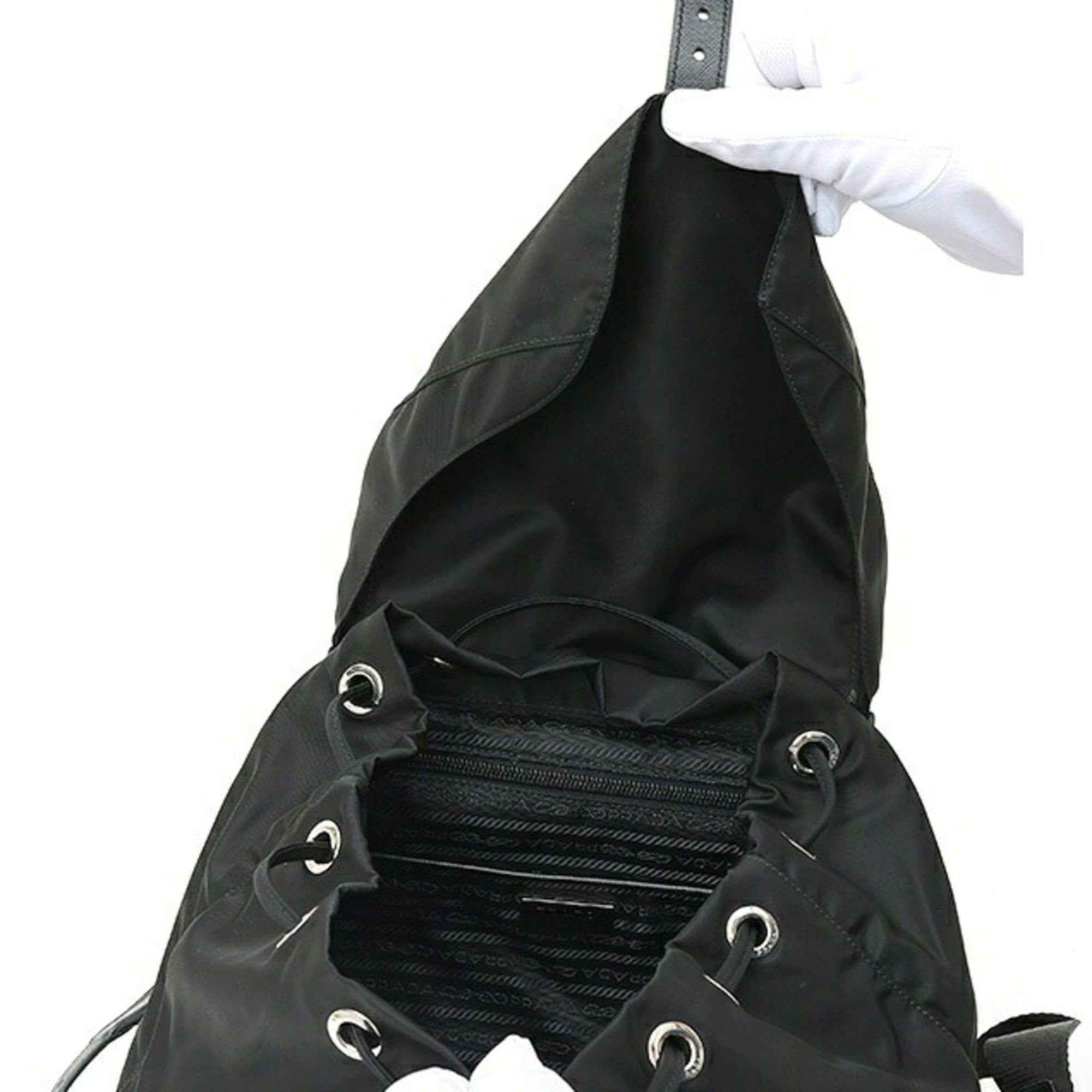 Fabric Saffiano Backpack (Pre-Owned) - Prada - Modalova