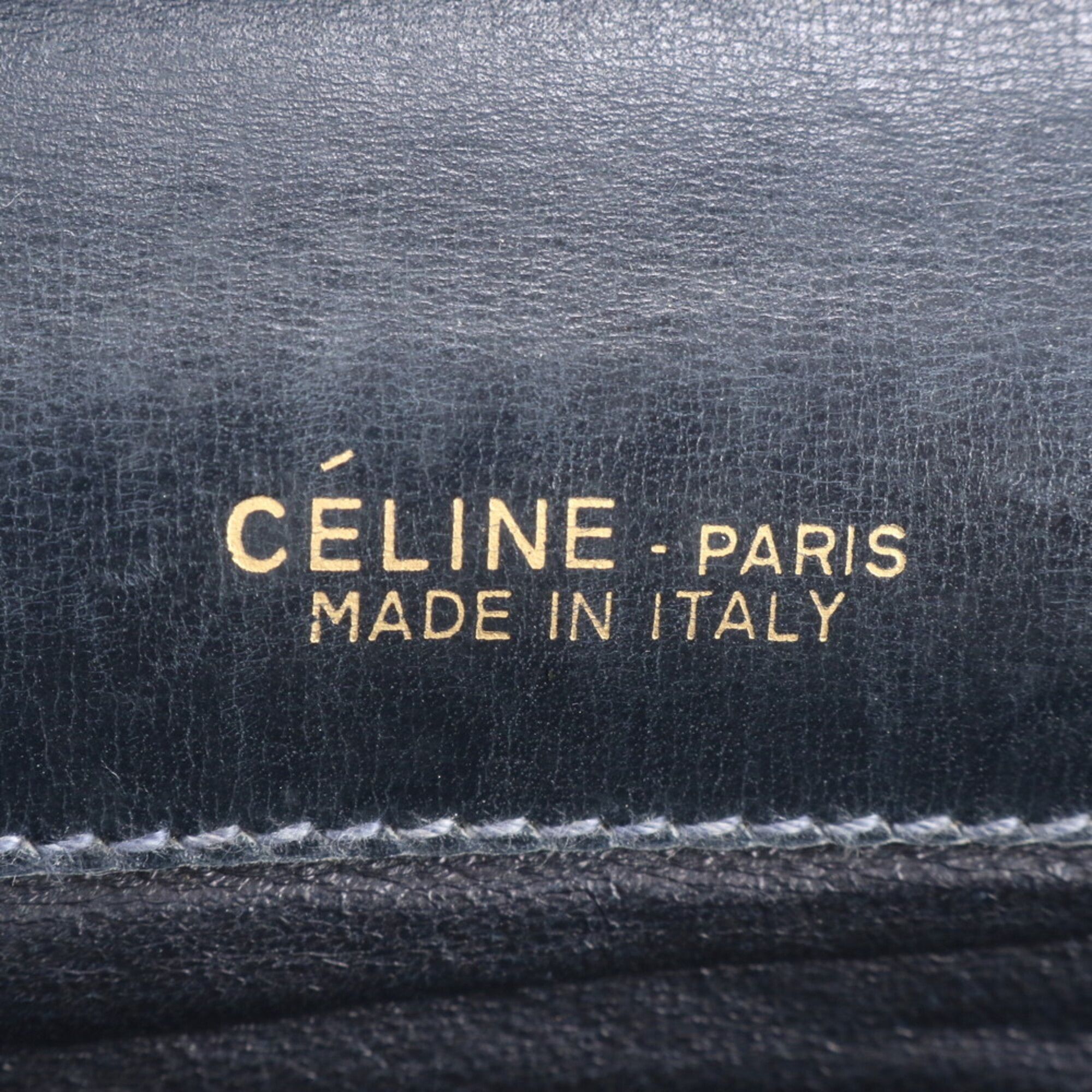 Leather Canvas Shoulder Bag (Pre-Owned) - Celine - Modalova