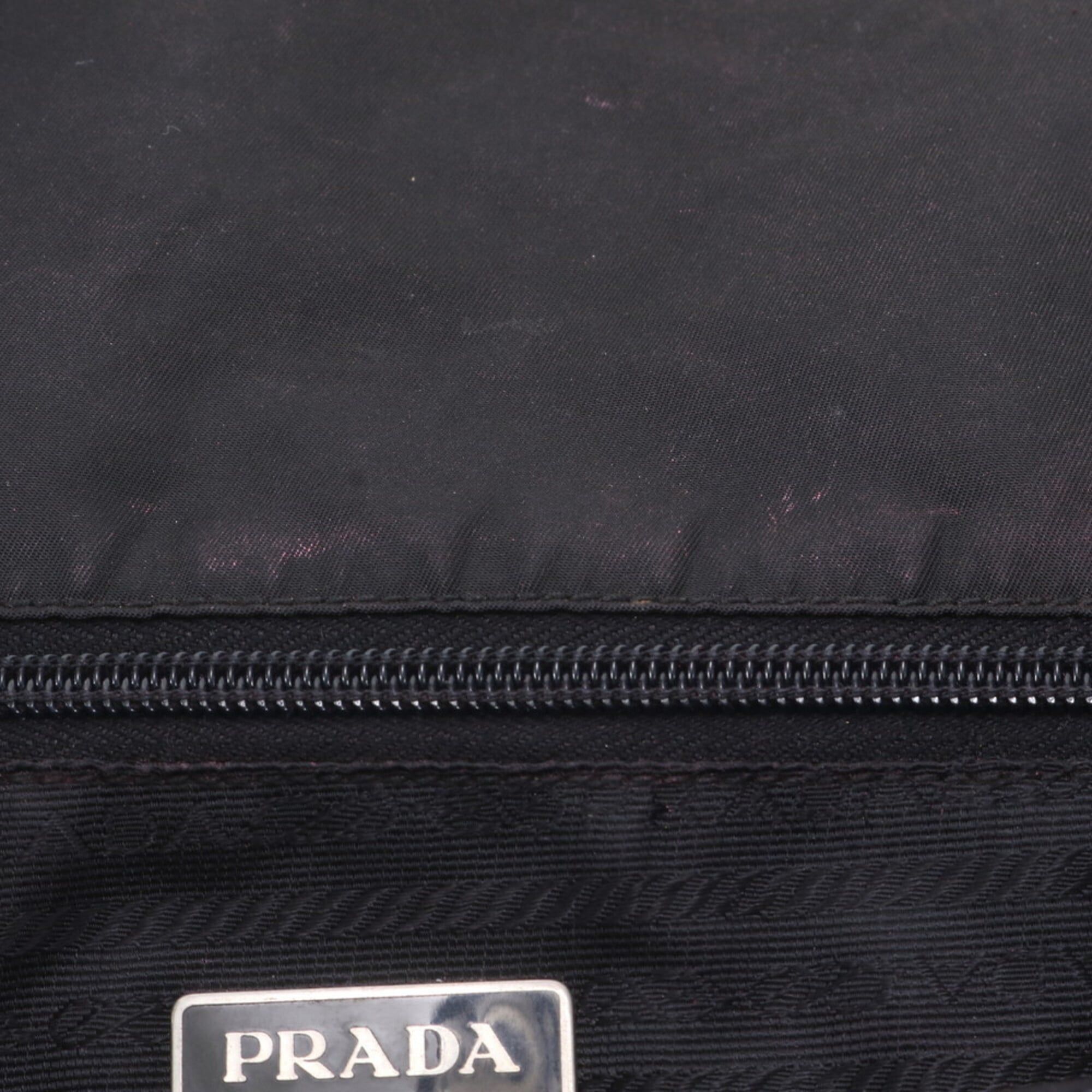 Leather Nylon Shoulder Bag (Pre-Owned) - Prada - Modalova