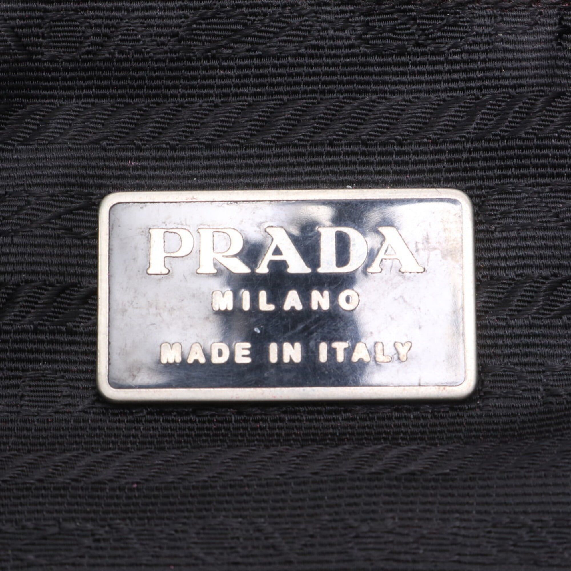 Leather Nylon Shoulder Bag (Pre-Owned) - Prada - Modalova