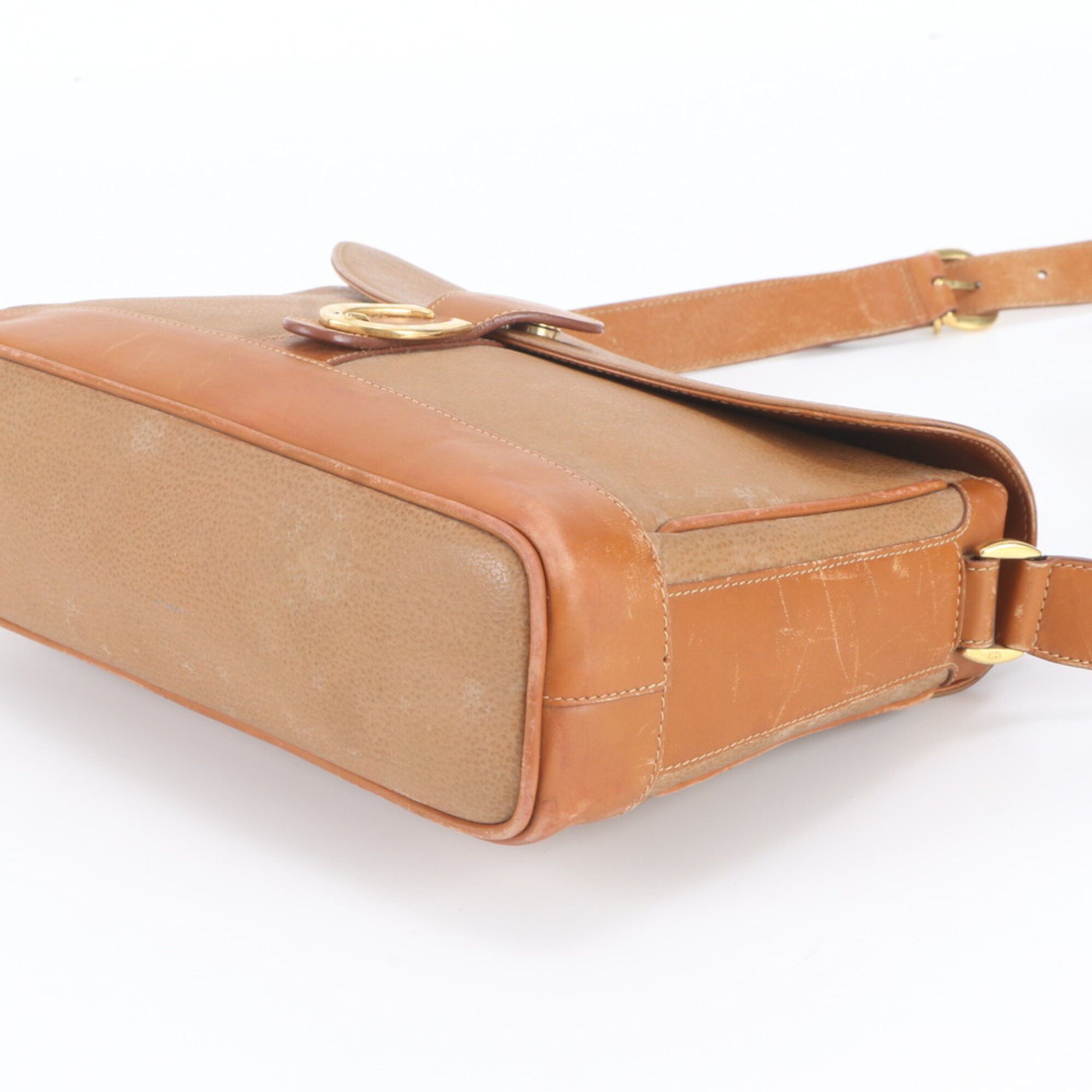 Leather Shoulder Bag (Pre-Owned) - Gucci - Modalova