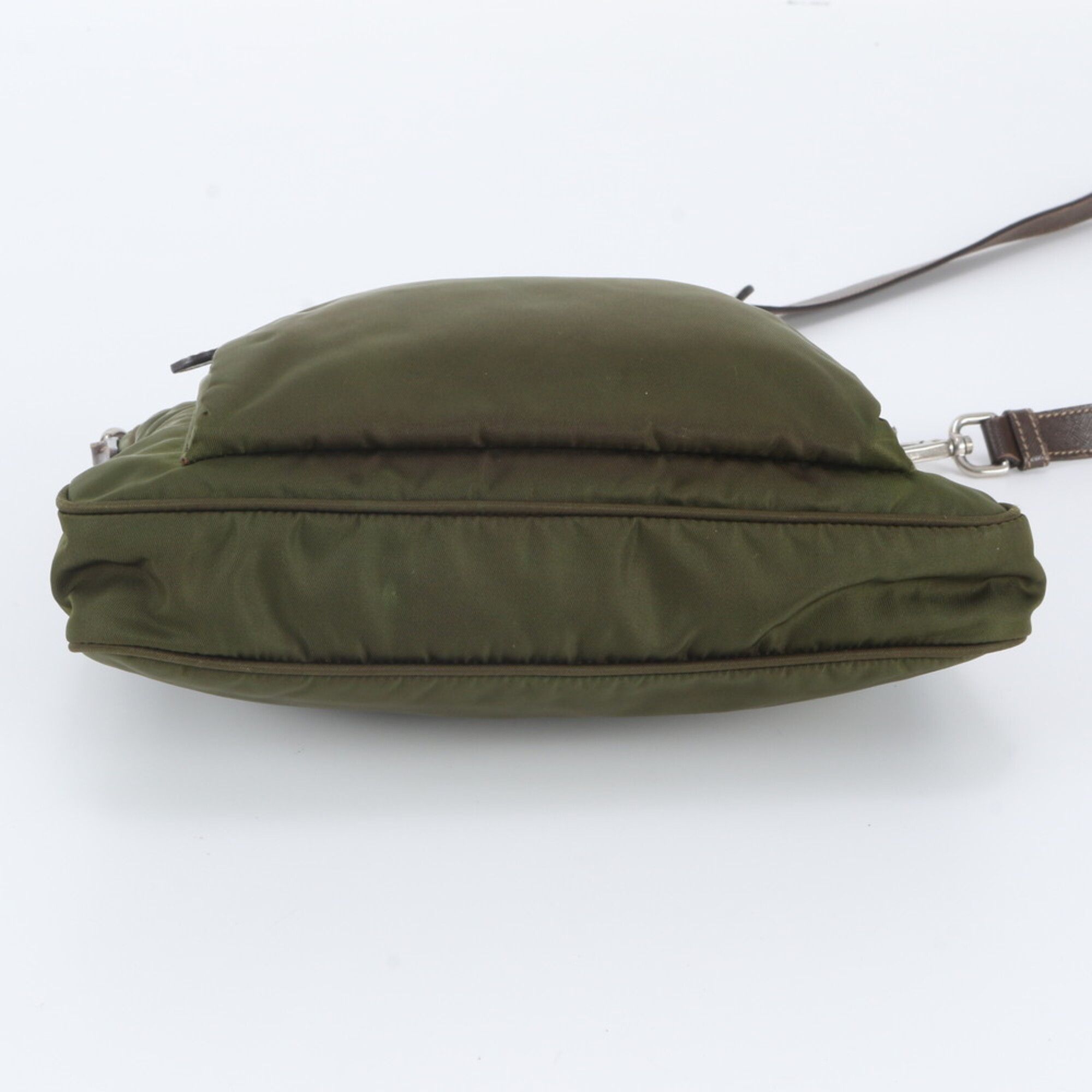 Leather Nylon Shoulder Bag (Pre-Owned) - Prada - Modalova