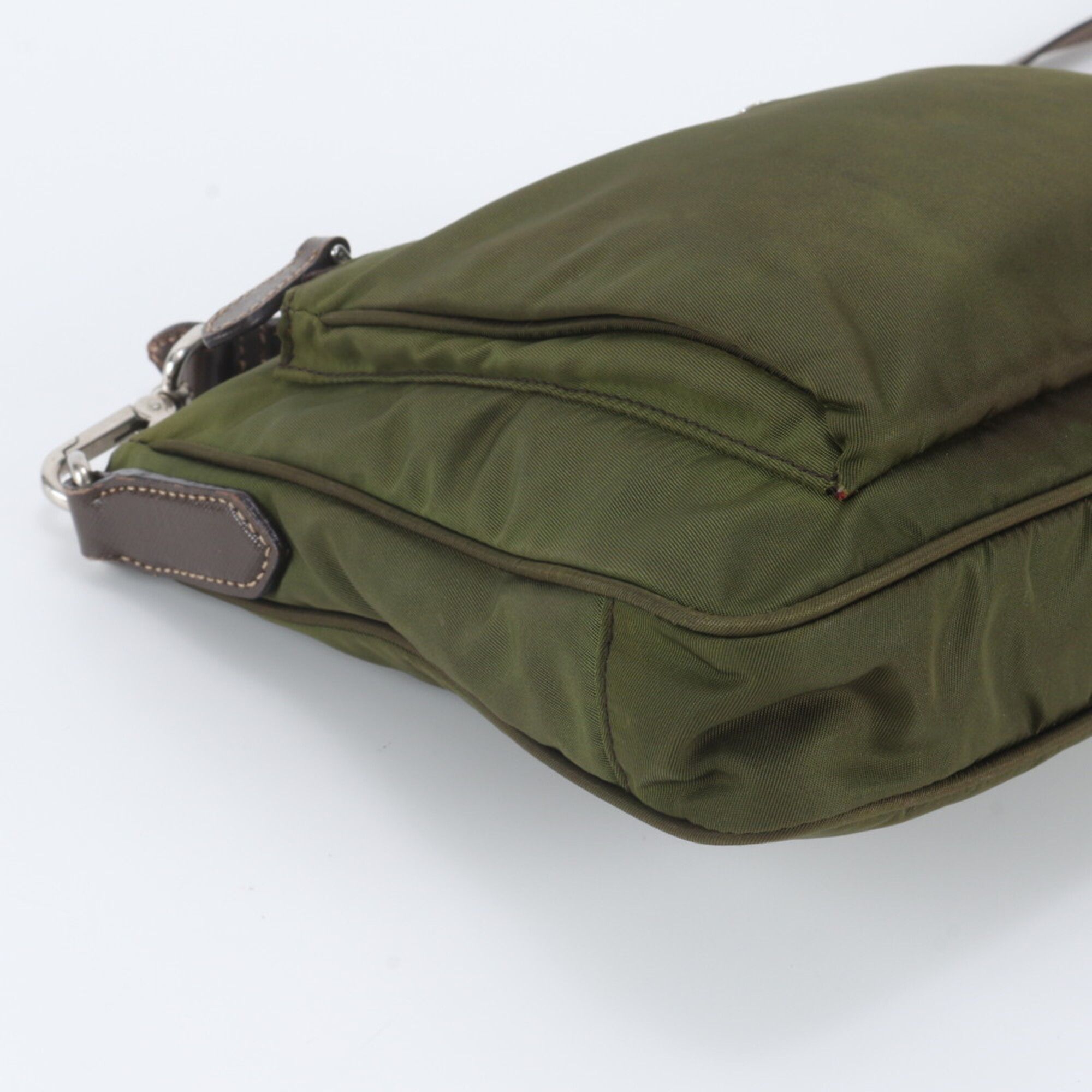 Leather Nylon Shoulder Bag (Pre-Owned) - Prada - Modalova