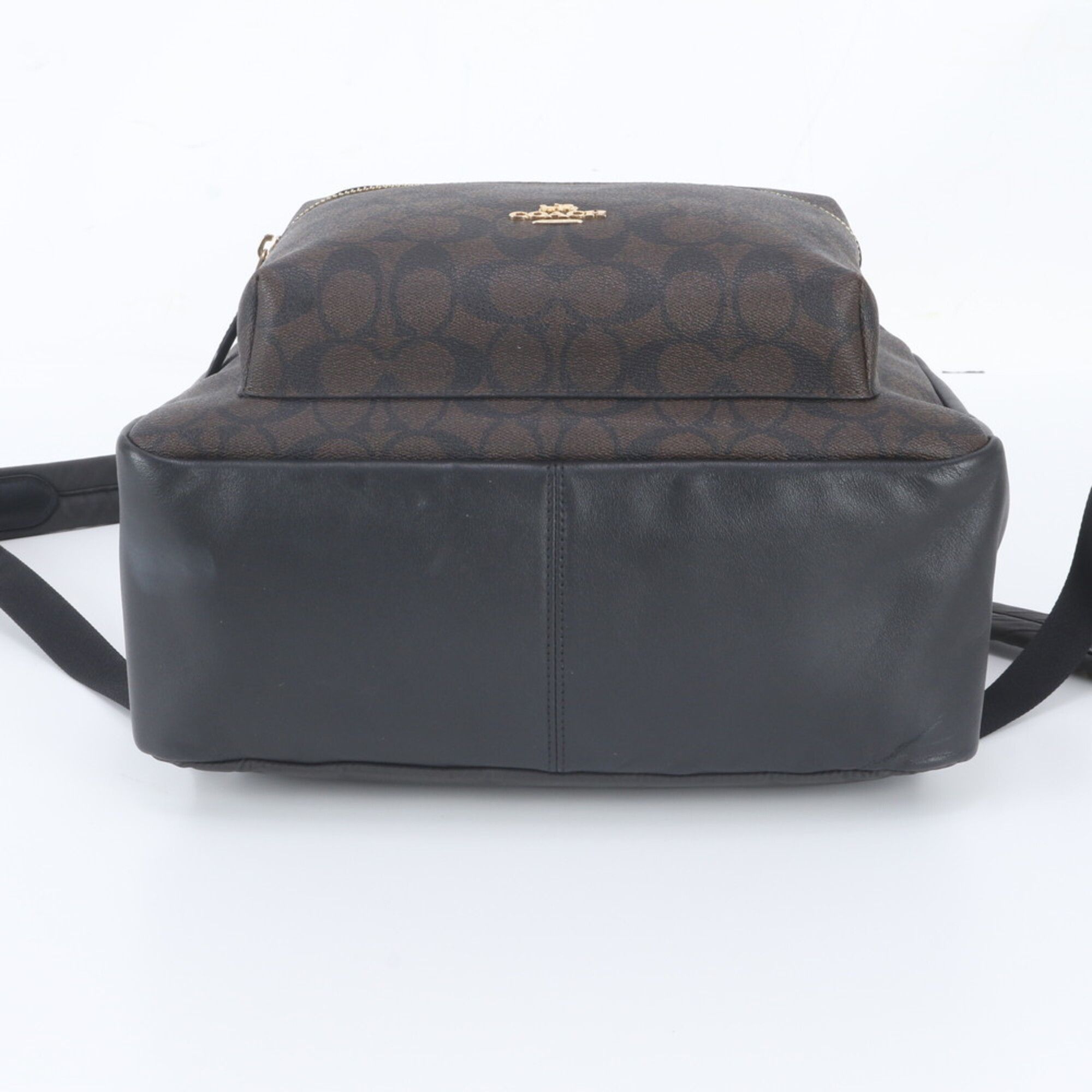 Leather Coated Canvas Backpack Shoulder Bag (Pre-Owned) - Coach - Modalova