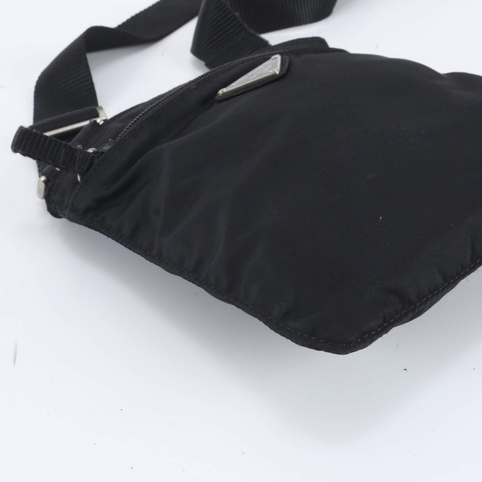 Leather Nylon Shoulder Bag (Pre-Owned) - Prada - Modalova