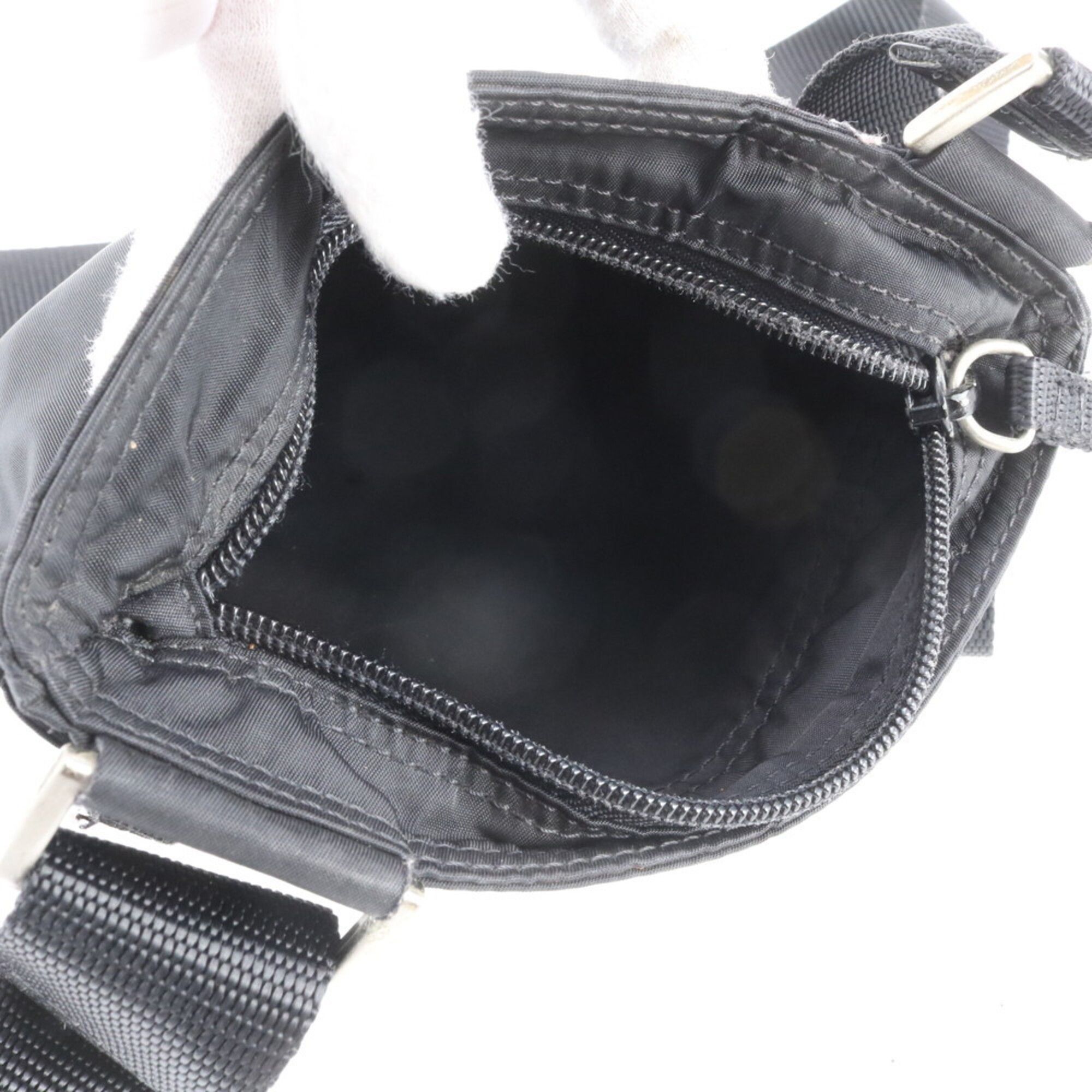 Leather Nylon Shoulder Bag (Pre-Owned) - Prada - Modalova