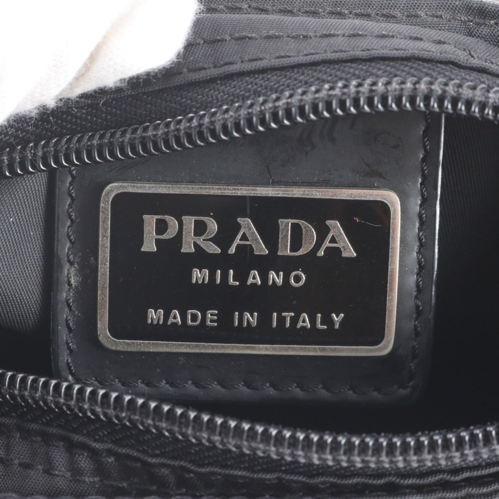 Leather Nylon Shoulder Bag (Pre-Owned) - Prada - Modalova