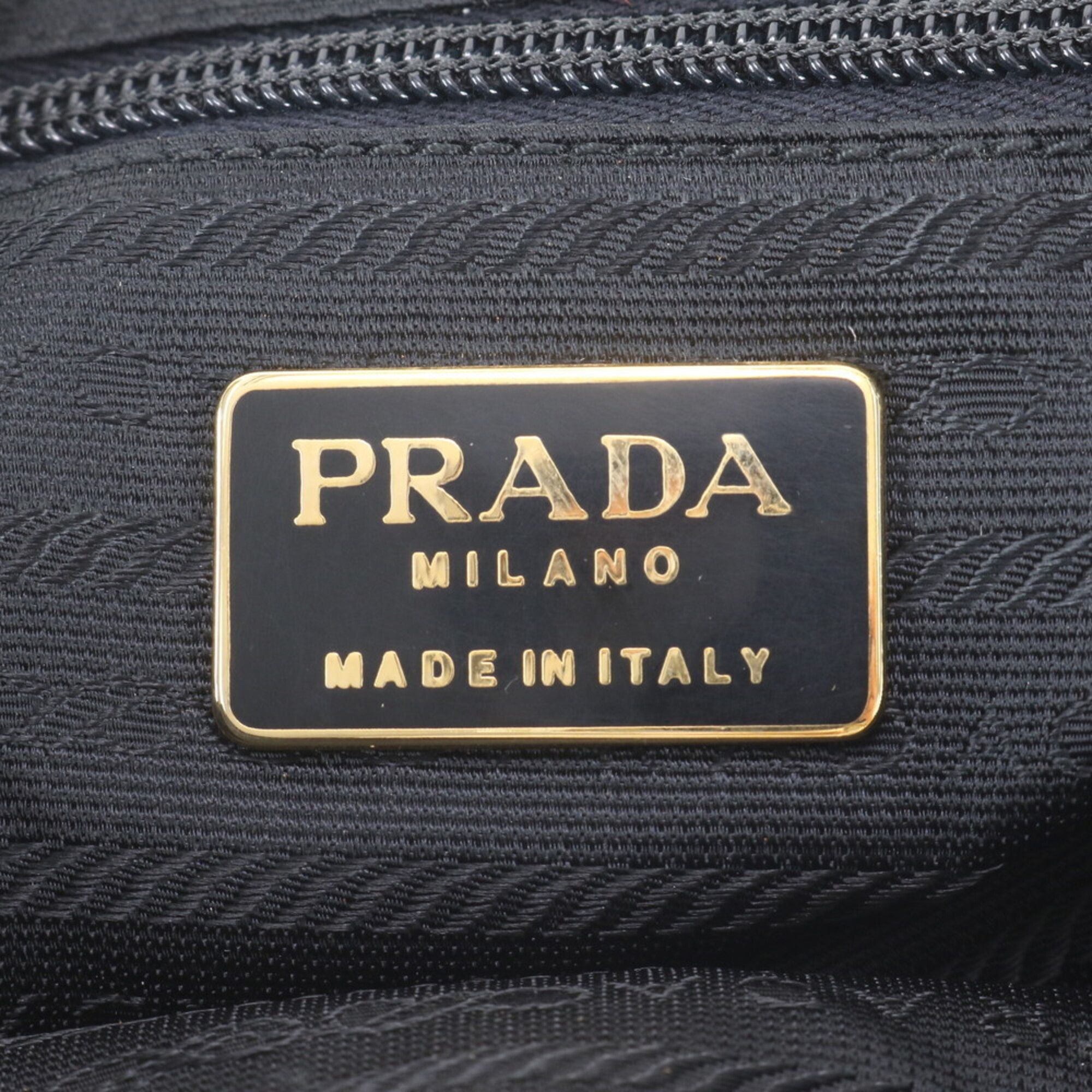 Leather Nylon Shoulder Bag (Pre-Owned) - Prada - Modalova
