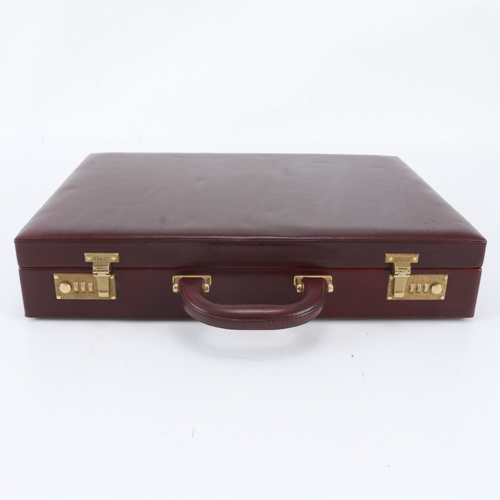 Leather Attaché Case Briefcase (Pre-Owned) - Bally - Modalova