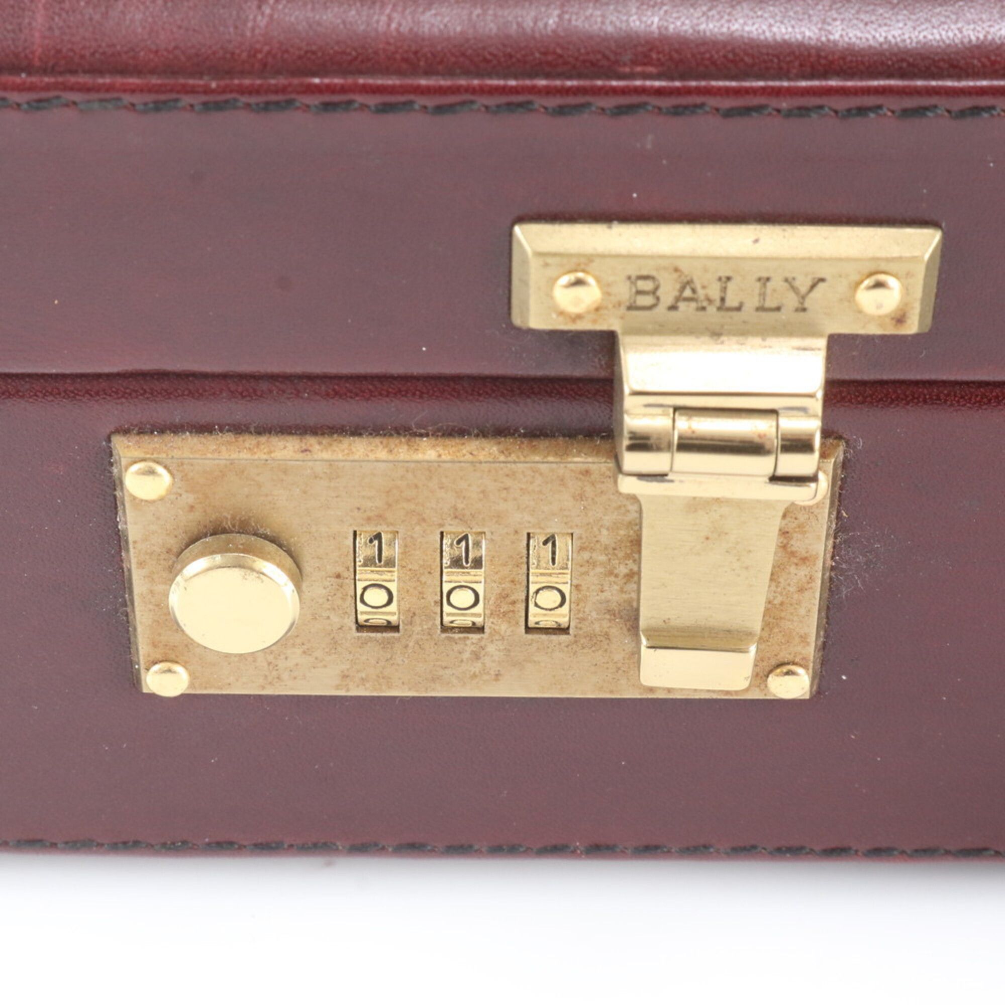 Leather Attaché Case Briefcase (Pre-Owned) - Bally - Modalova