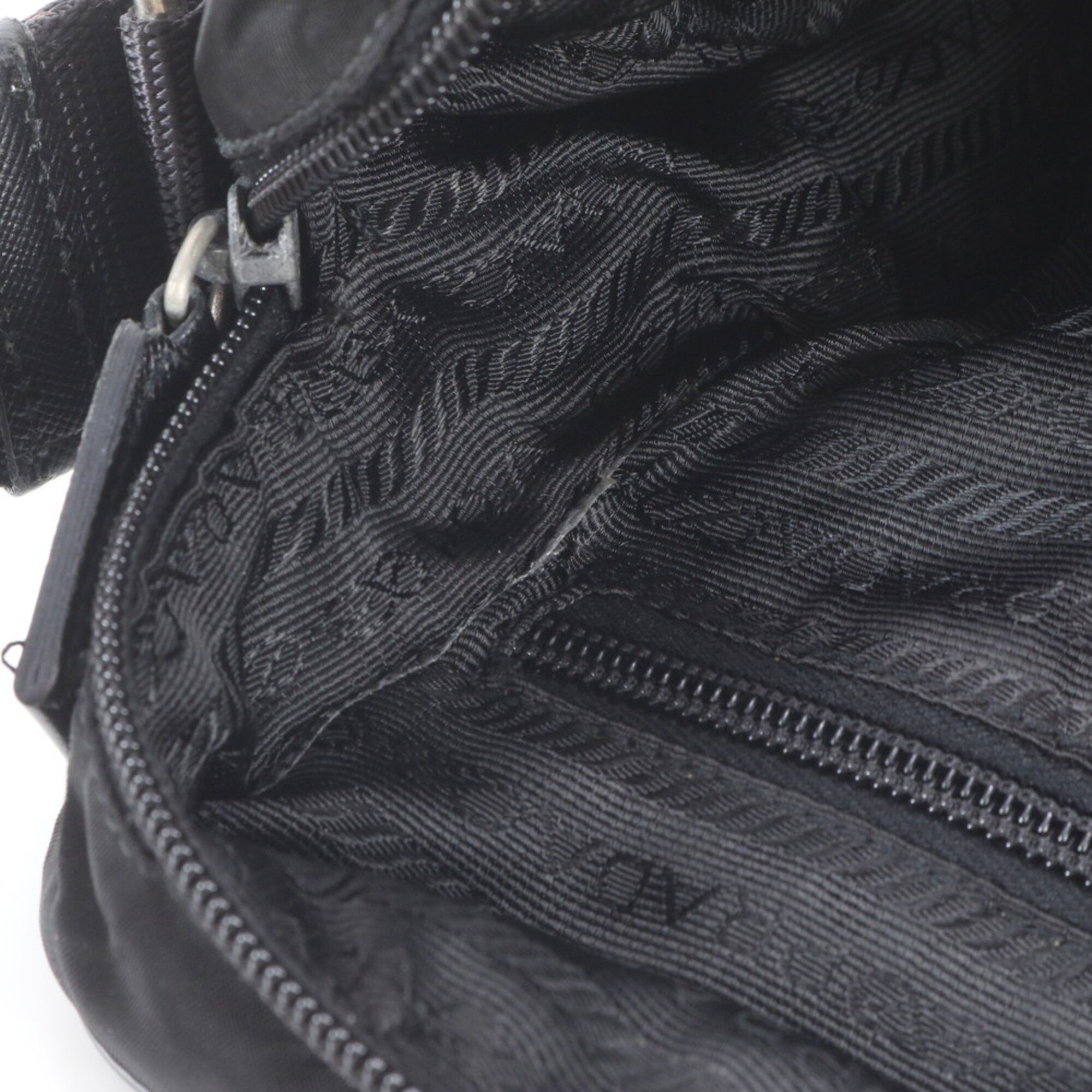 Leather Nylon Shoulder Bag (Pre-Owned) - Prada - Modalova