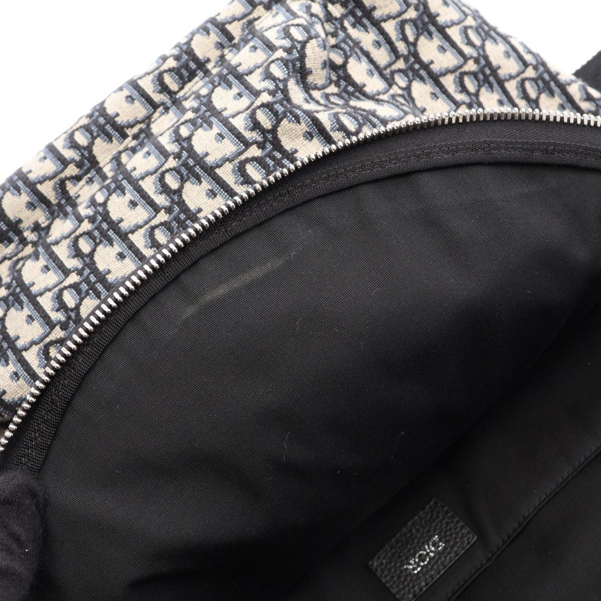 Canvas Leather Backpack (Pre-Owned) - Christian Dior - Modalova