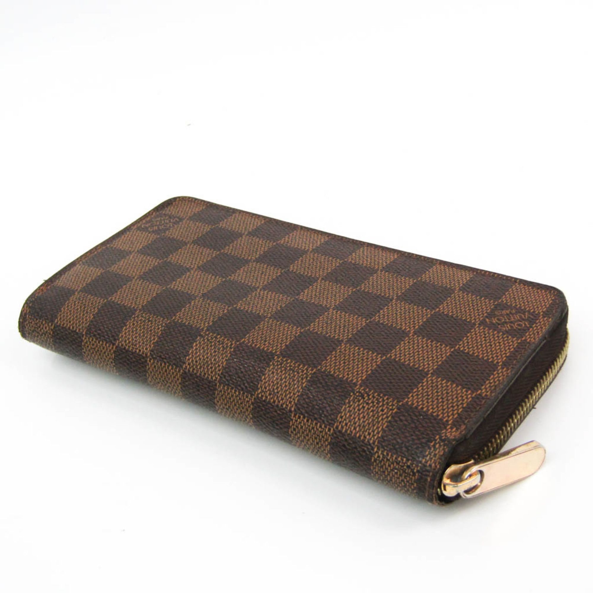 Damier Damier Canvas Long Wallet (Bi-Fold) (Pre-Owned) - Louis Vuitton - Modalova