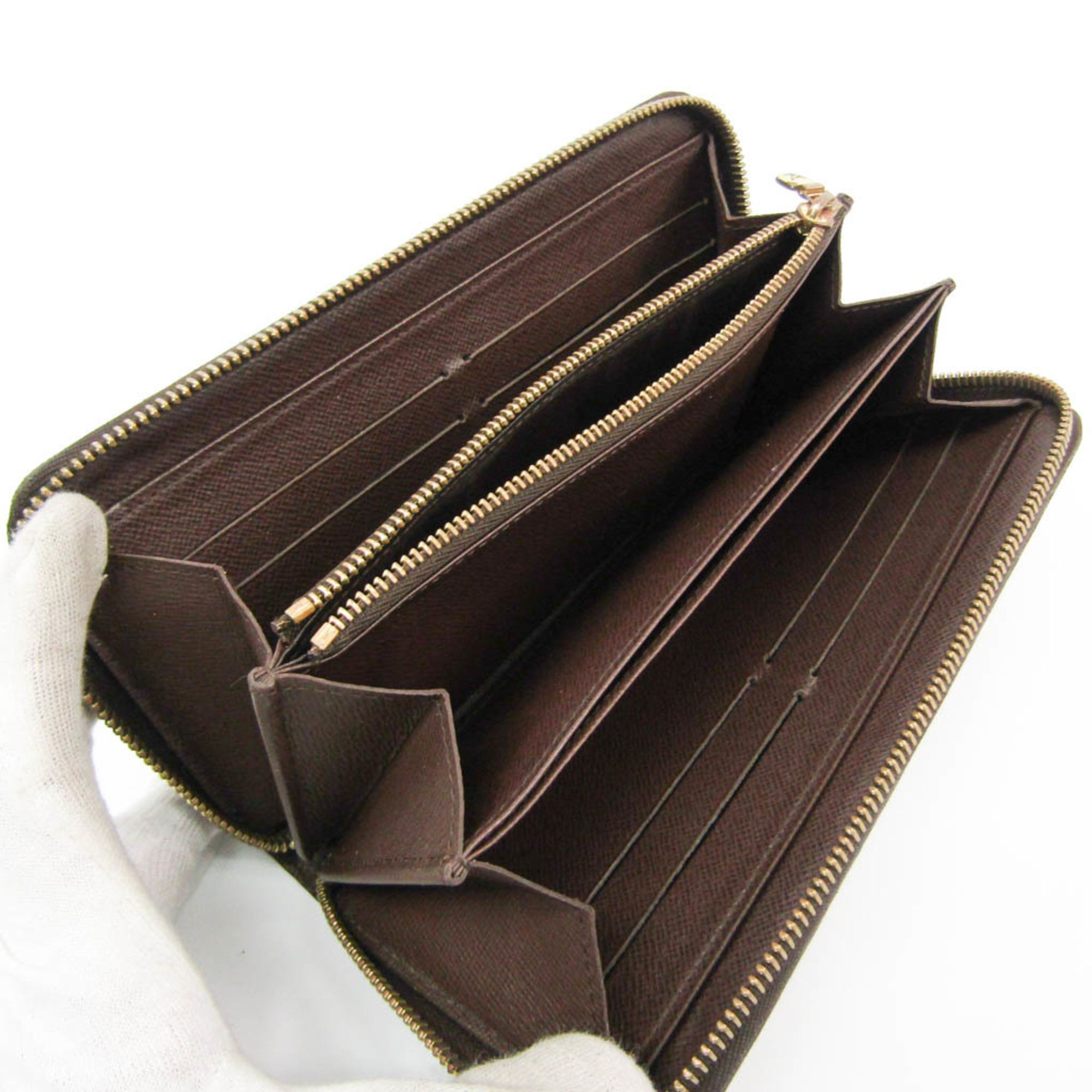 Damier Damier Canvas Long Wallet (Bi-Fold) (Pre-Owned) - Louis Vuitton - Modalova